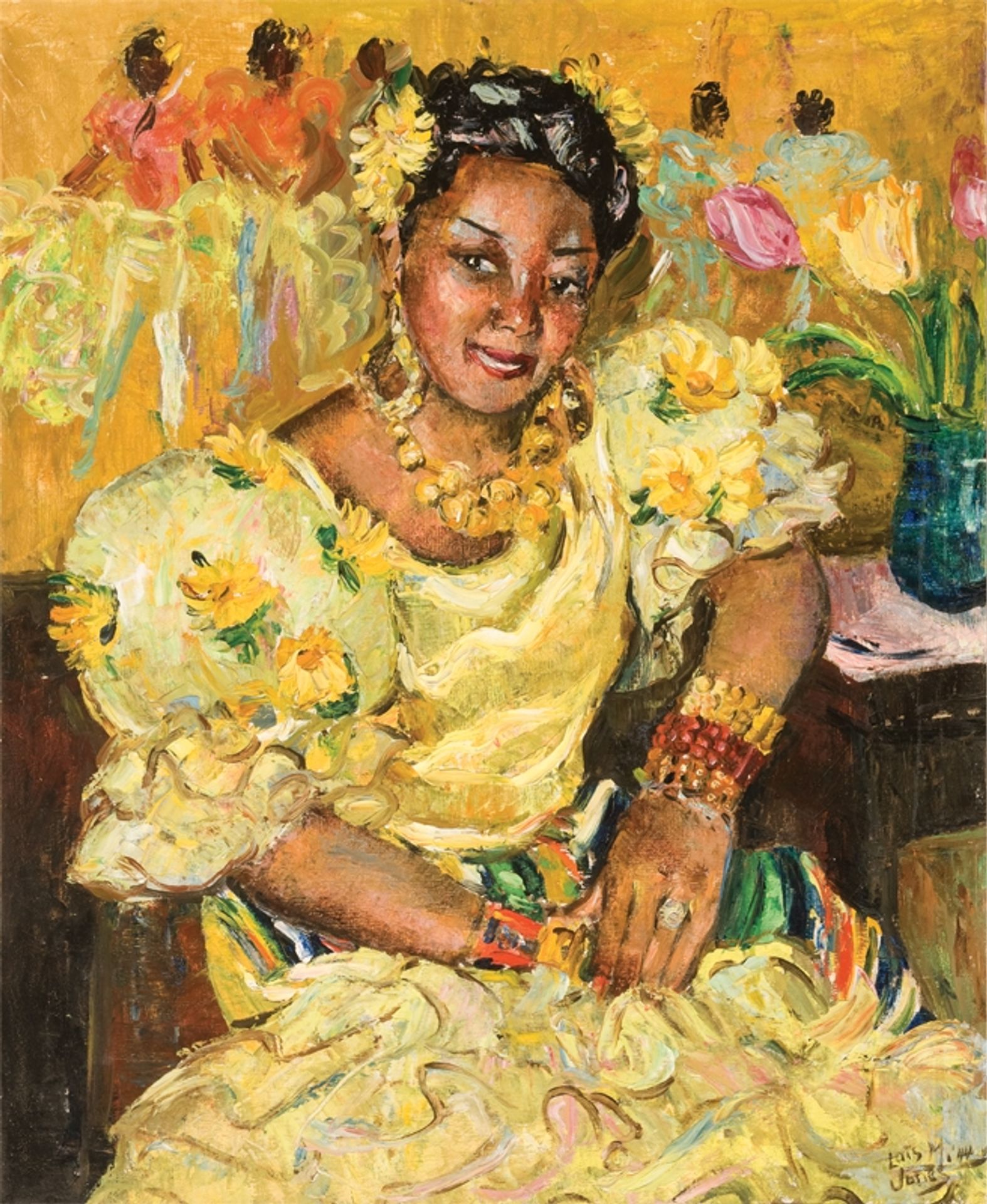 Eusébia Cosmé by Beauford Delaney