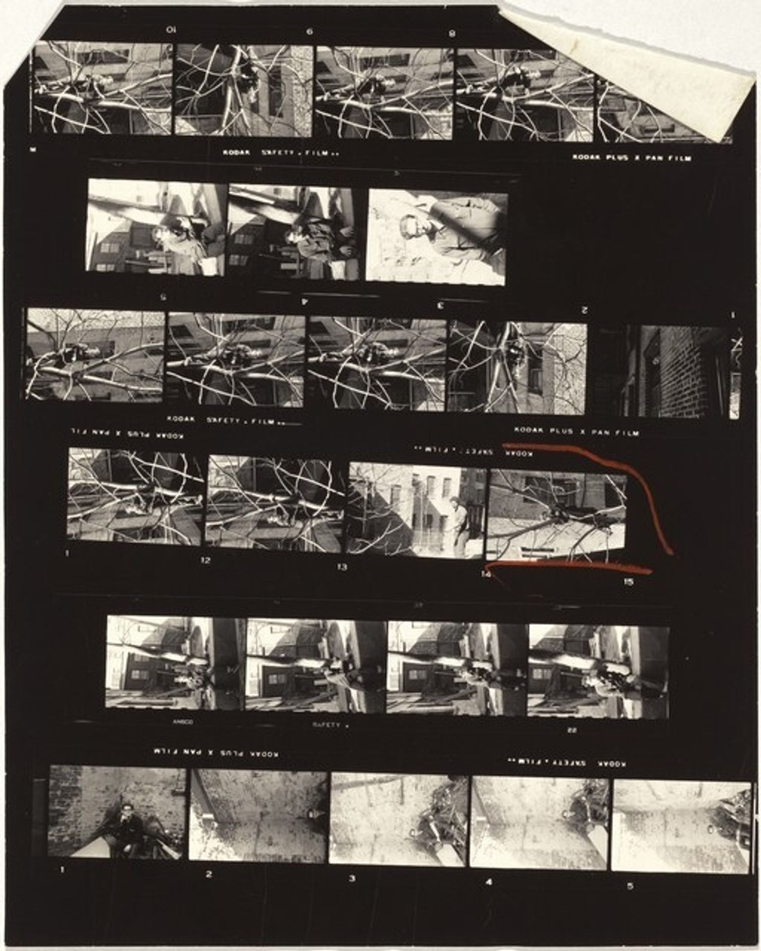 Allen Ginsberg no number by Robert Frank