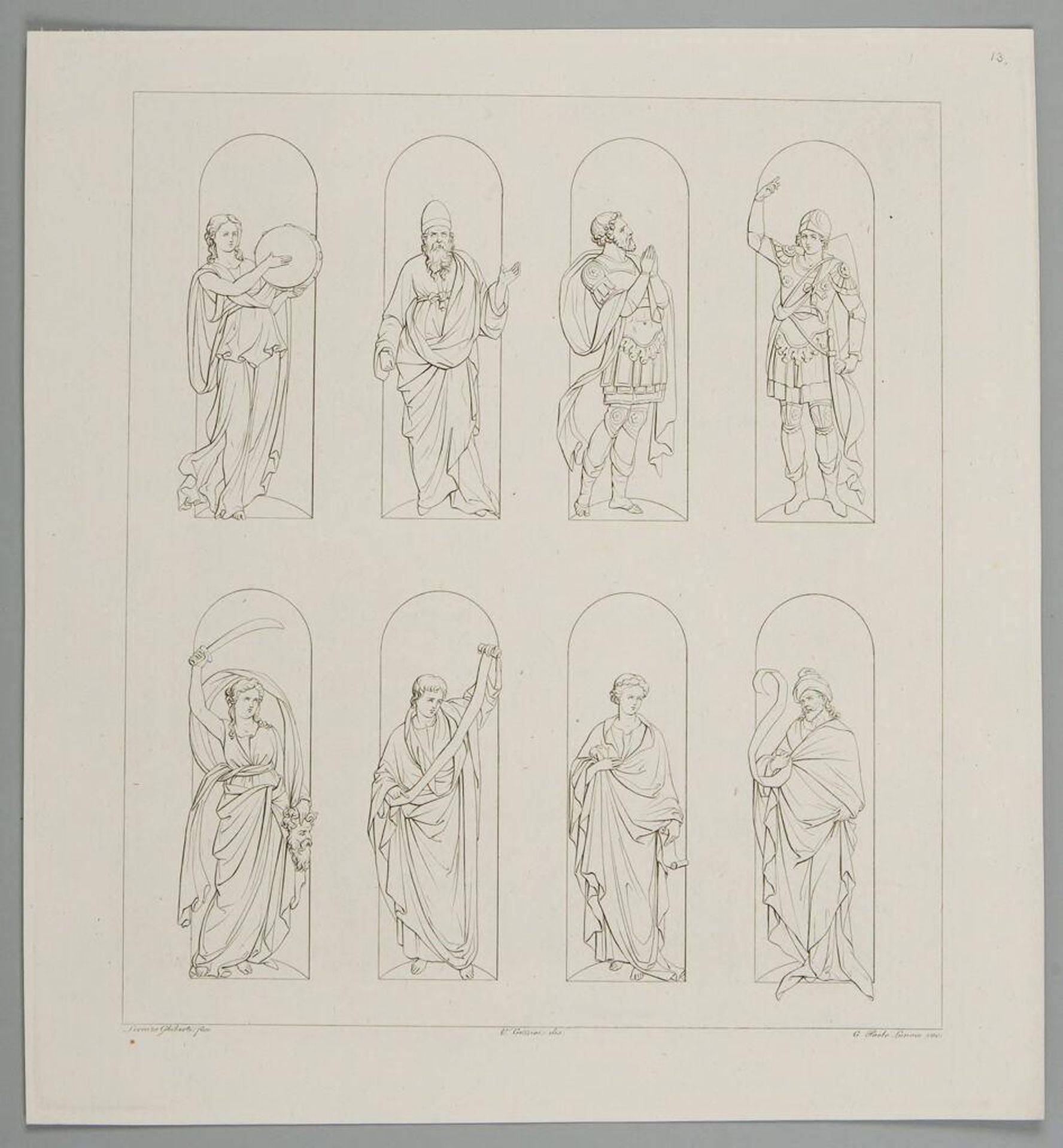 East Door of Baptistery of Florence by Giovanni Paolo Lasinio