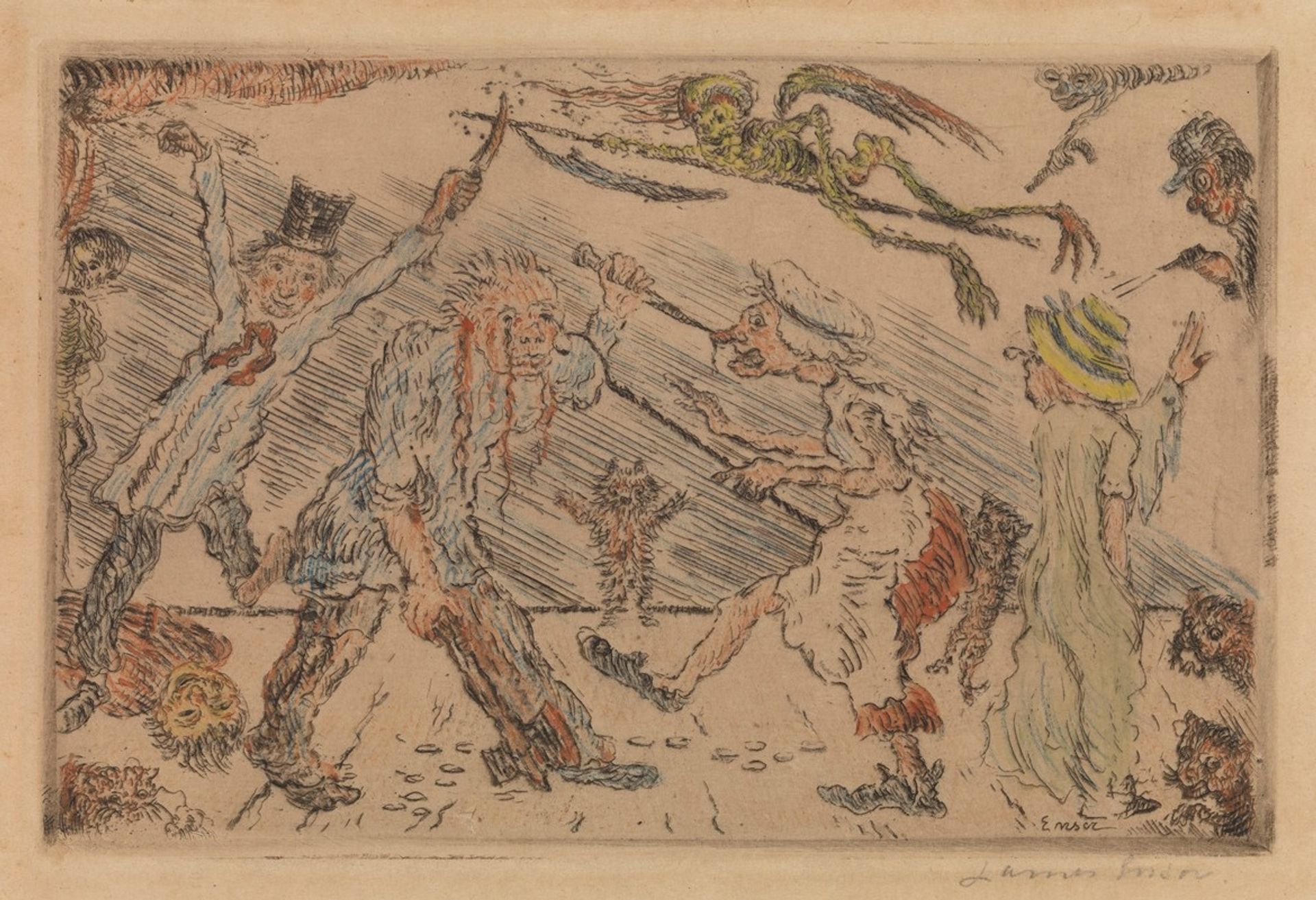 Anger by James Ensor