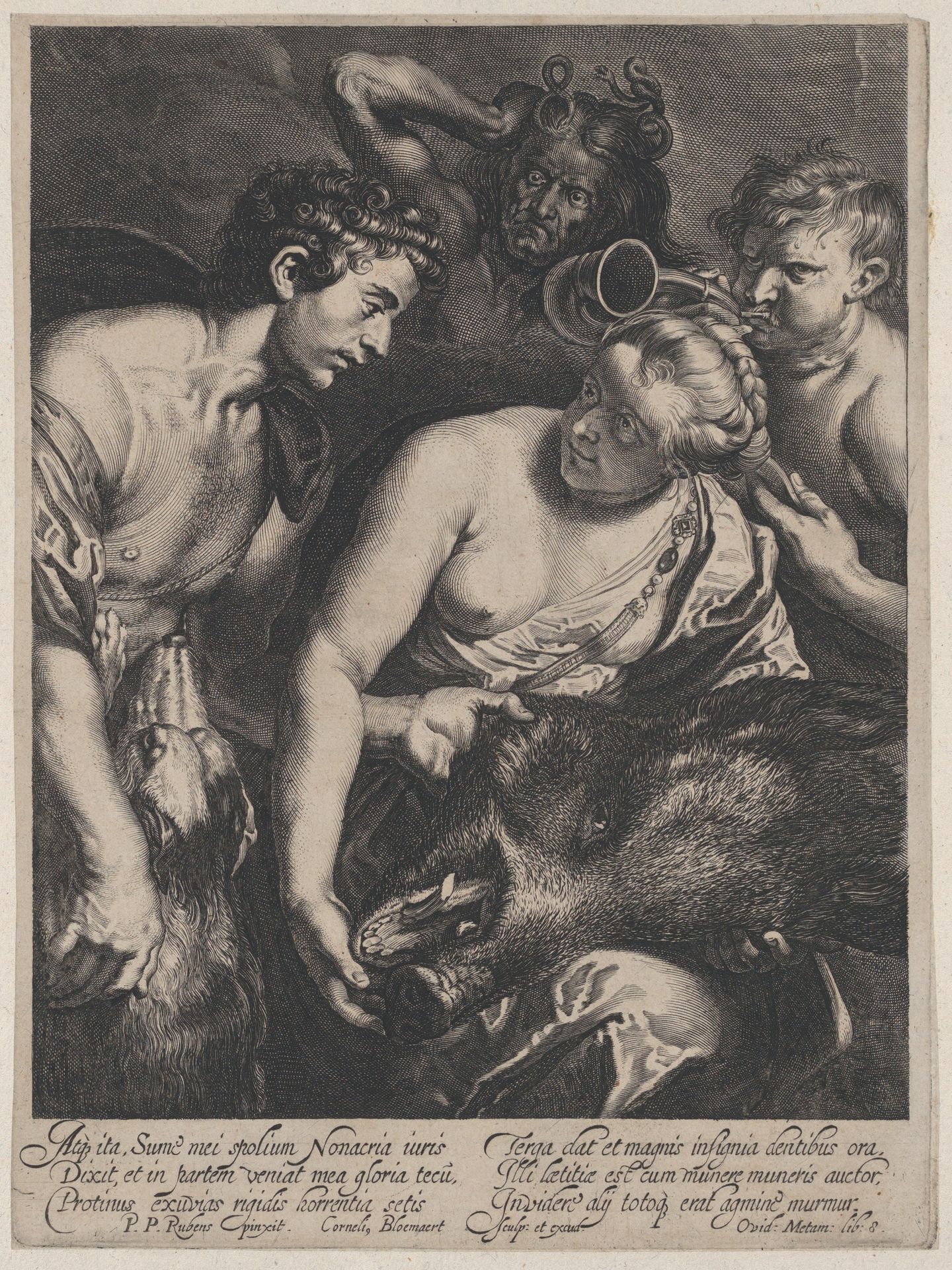 Atalanta and Meleager by Cornelis Bloemaert