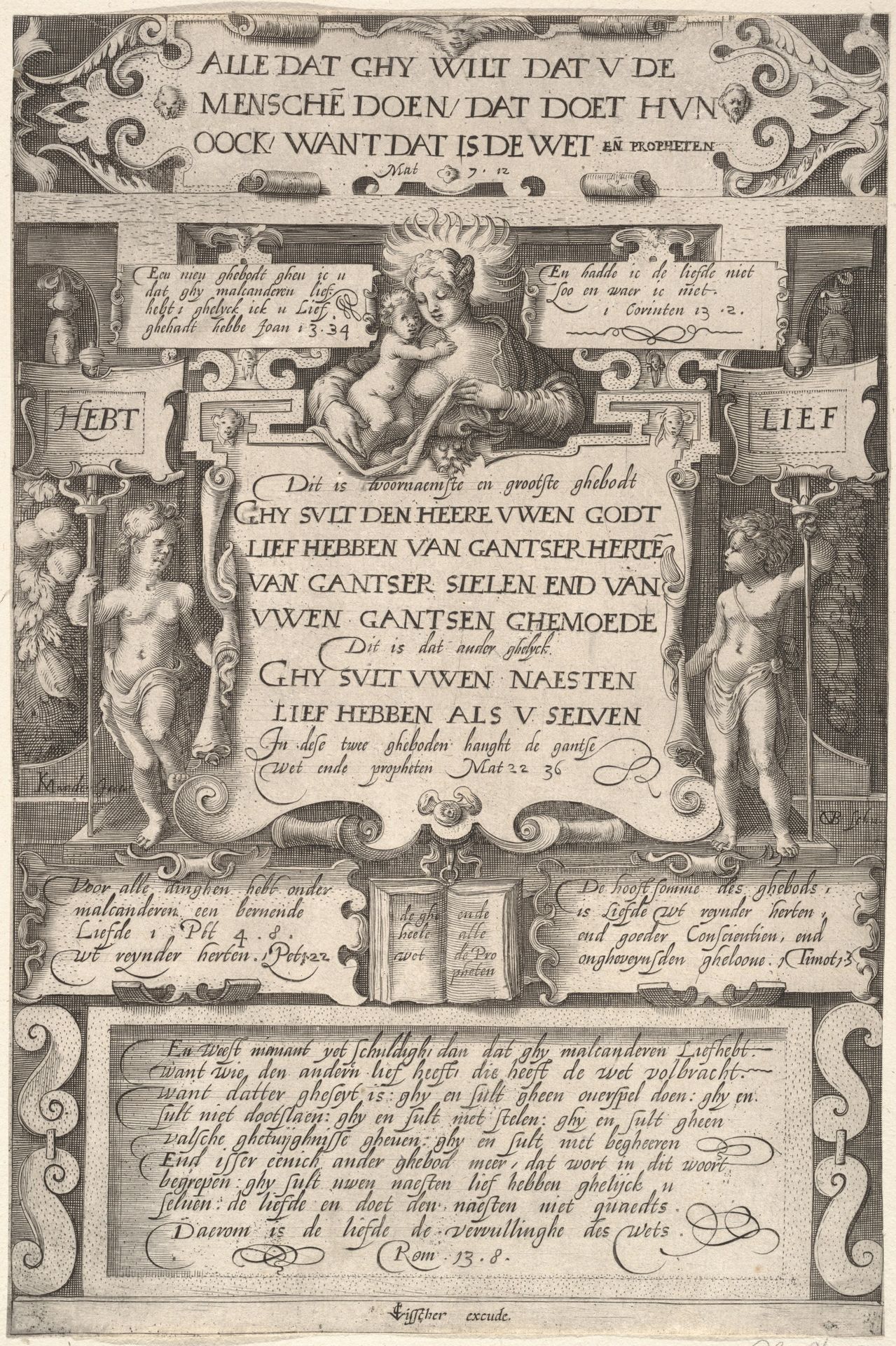The Commandment to Love One Another by Gillis van Breen