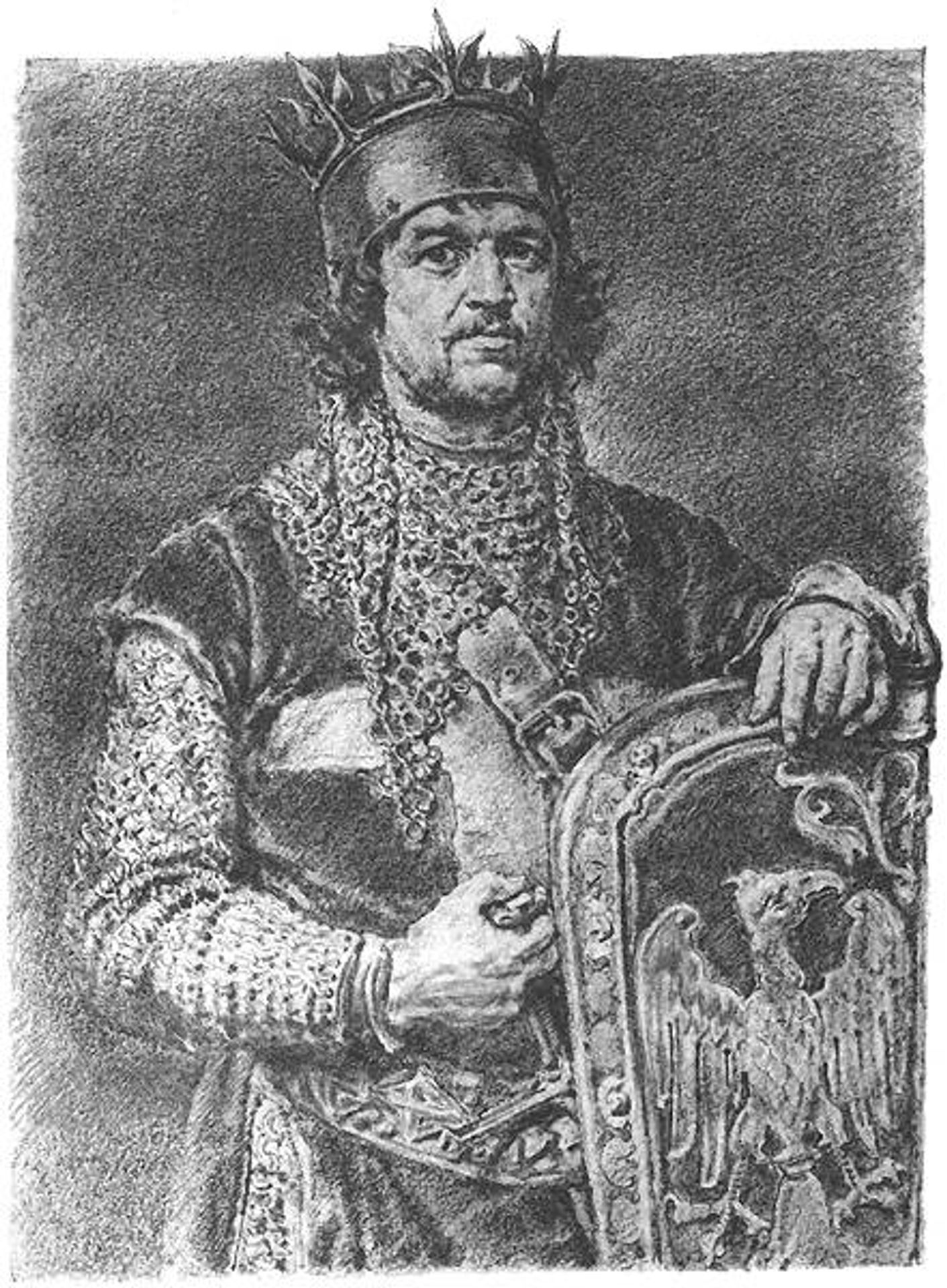 Leszek the Black by Jan Matejko