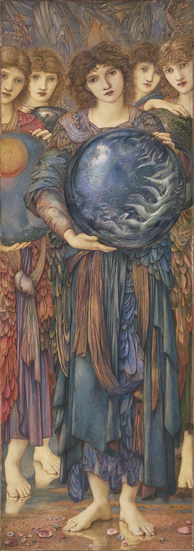 The Days of Creation: The Fifth Day by Edward Burne-Jones