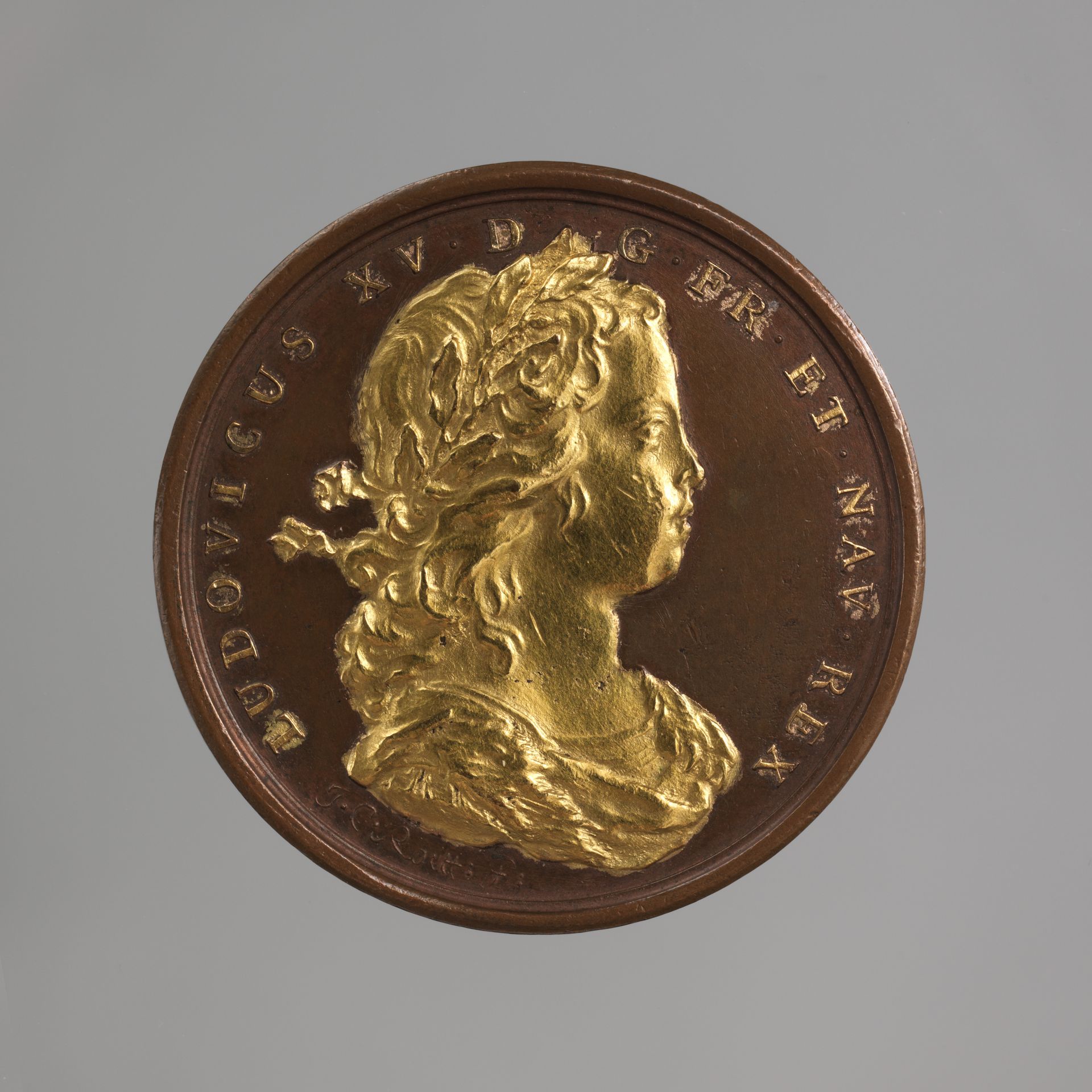 Louis XV: Progress of the King by Joseph-Charles Roettiers