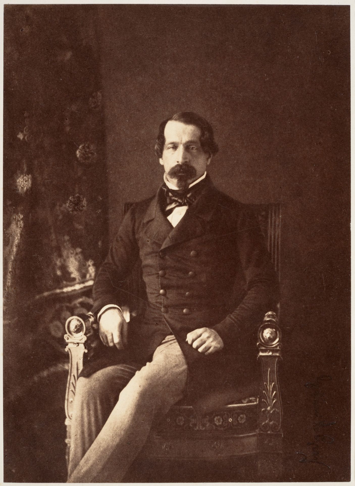 Portrait de Louis-Napoléon Bonaparte en Prince-Président by Gustave Le Gray