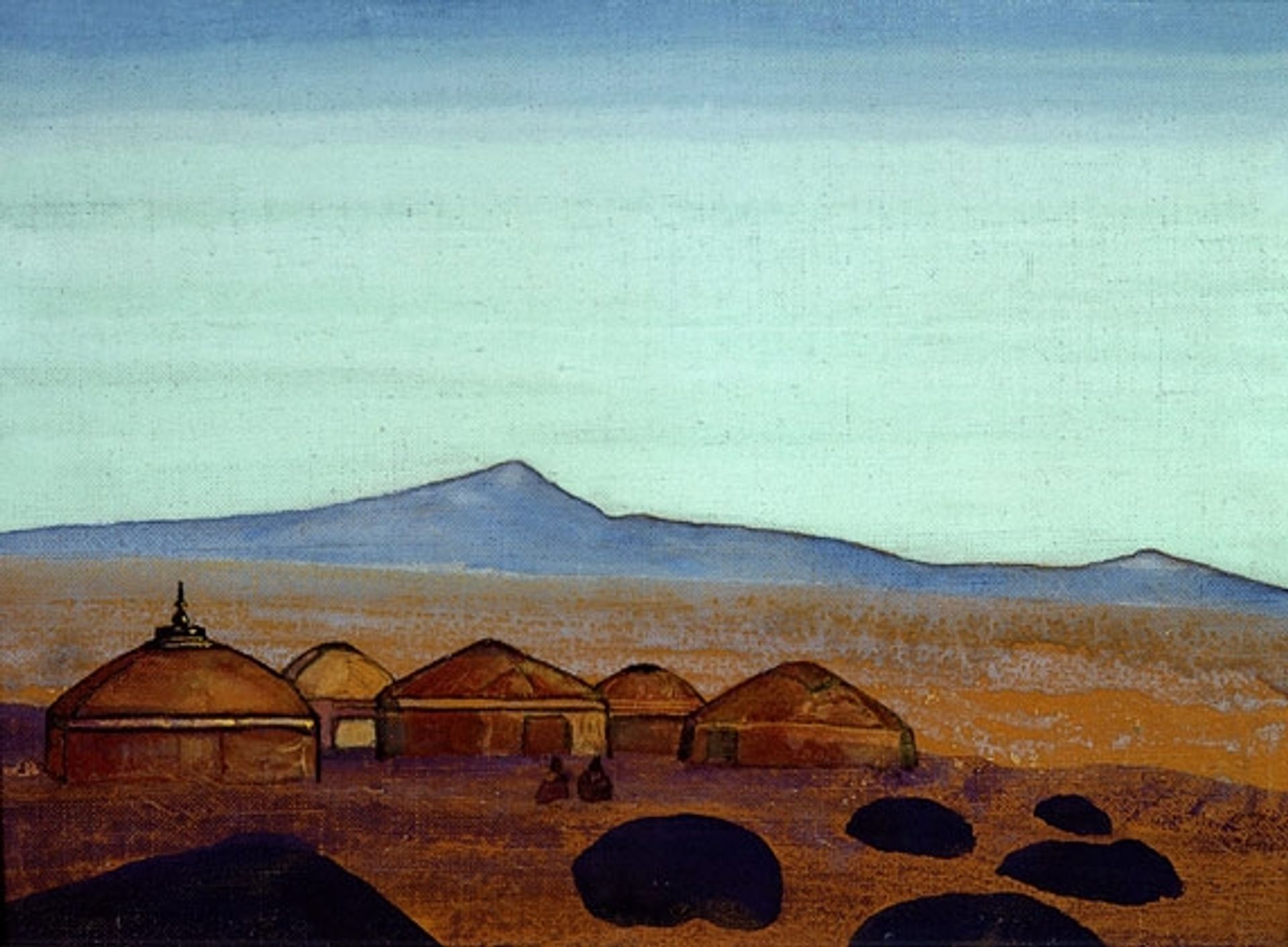 Yurtas by Nicholas Roerich