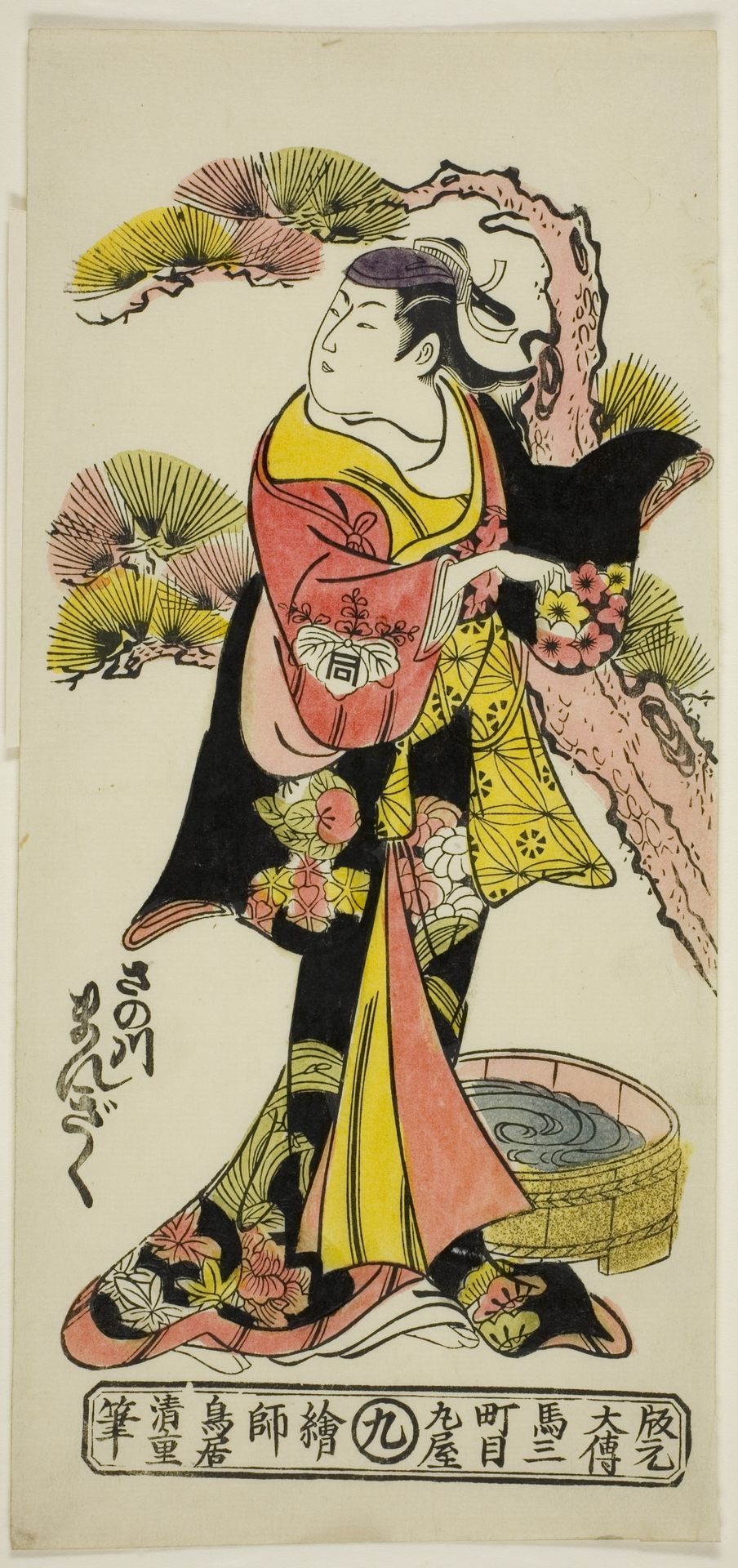 The Actor Sanogawa Mangiku I by Torii Kiyoshige