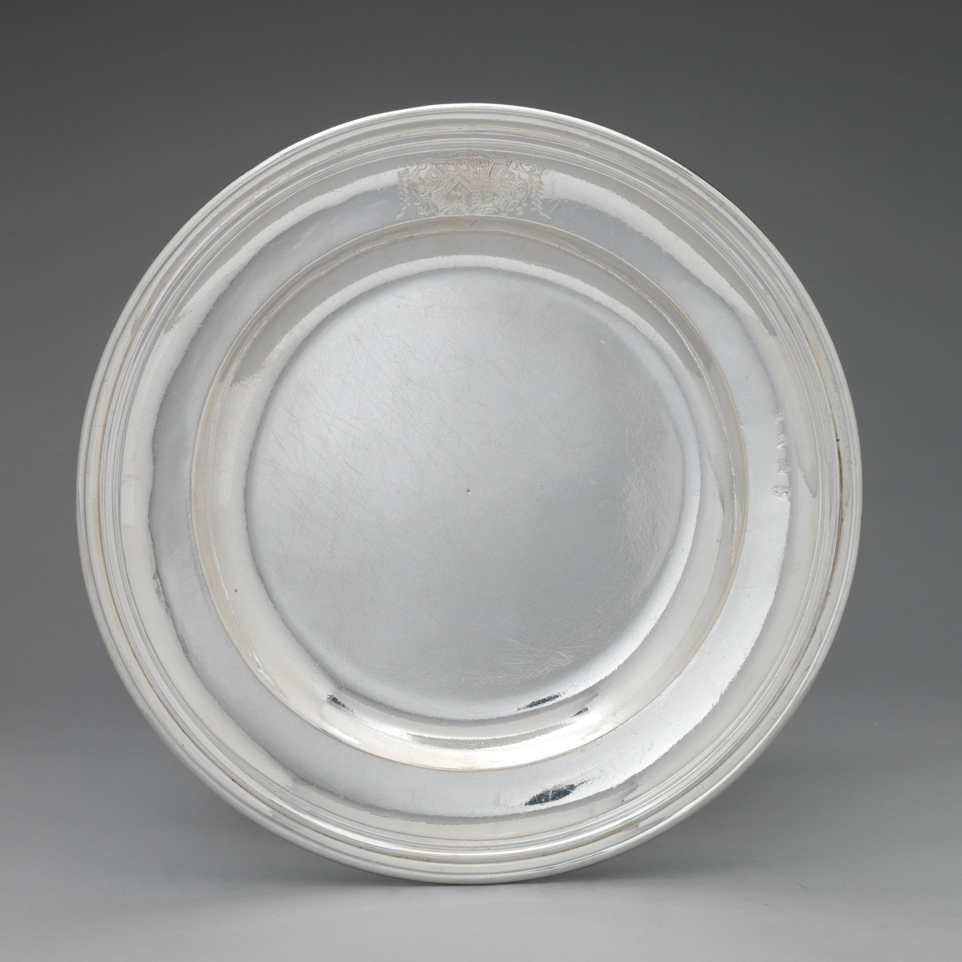 Plate (one of a set of twelve) by Richard Bayley