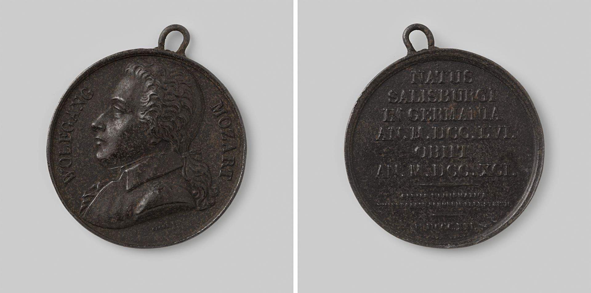 Wolfgang Amadeus Mozart 1756-1791 by Armand-Auguste Caqué