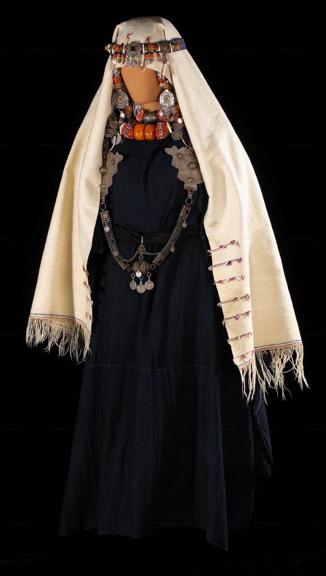 Draped Garment (Afaggou) by Ida ou Semlal Amazigh (Berber)