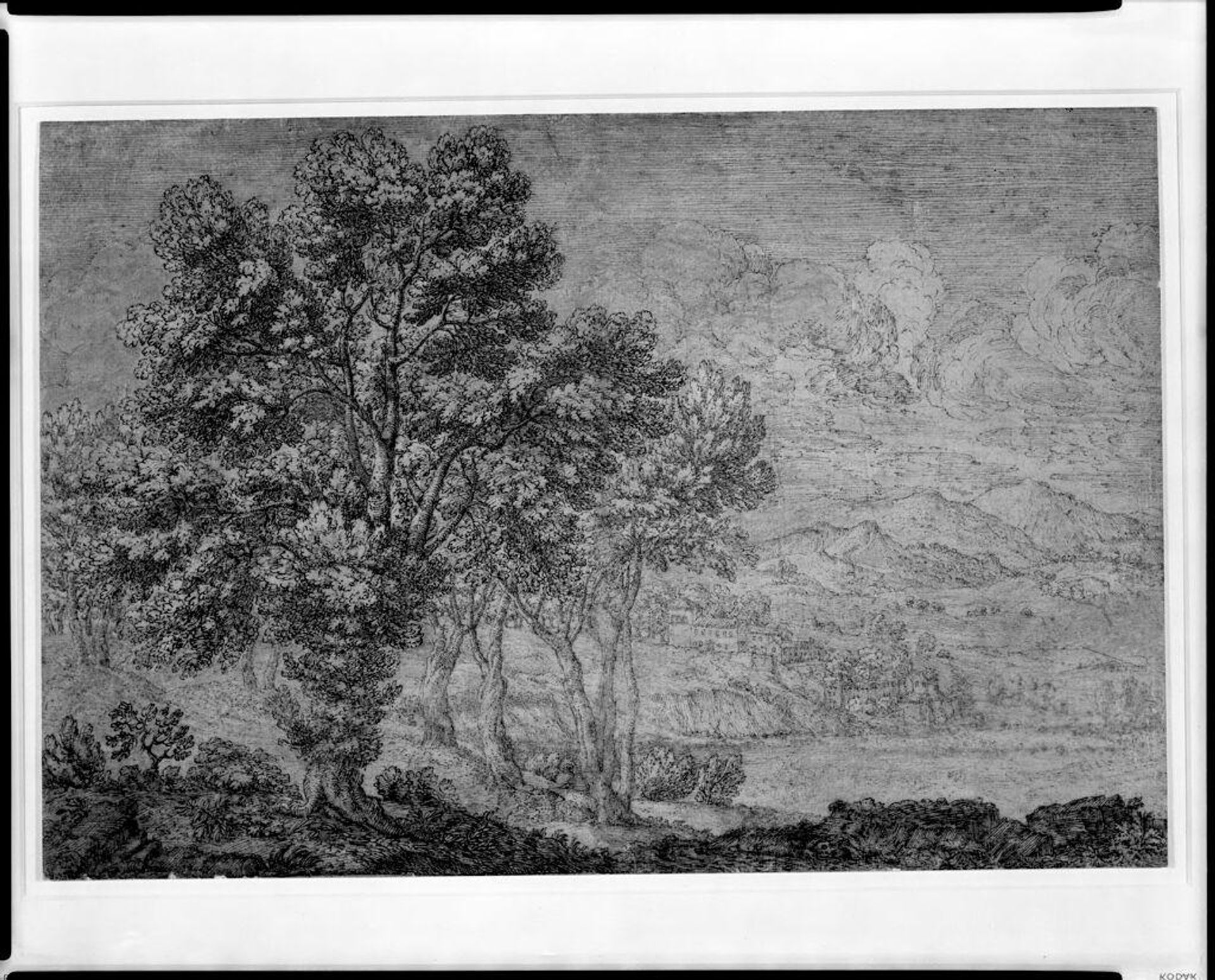 Landscape by Crescenzio Onofri