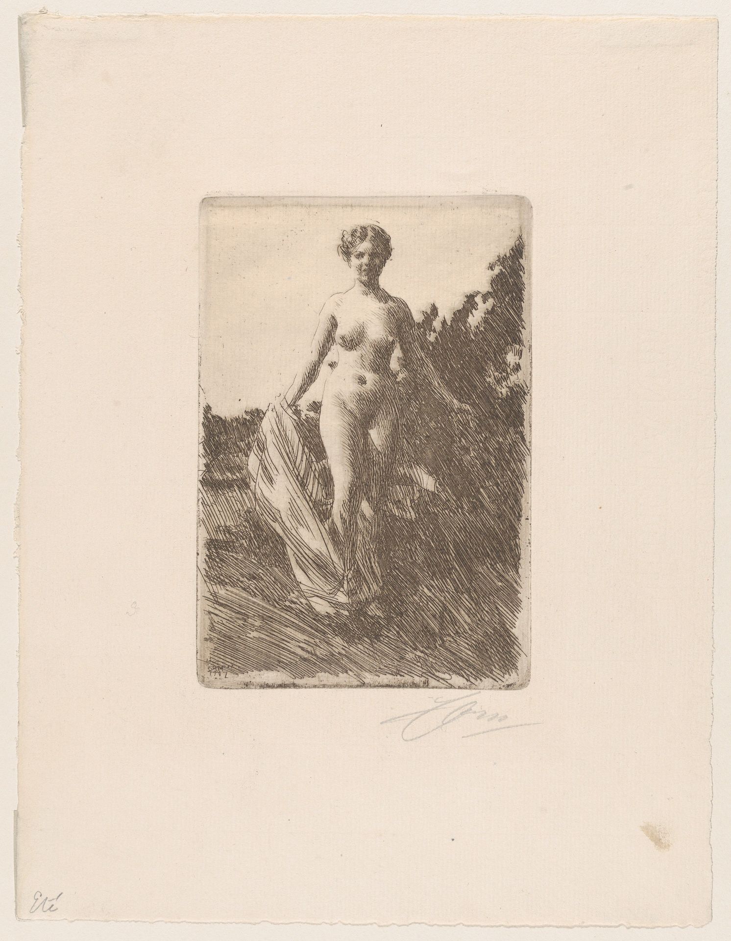 Summer by Anders Zorn