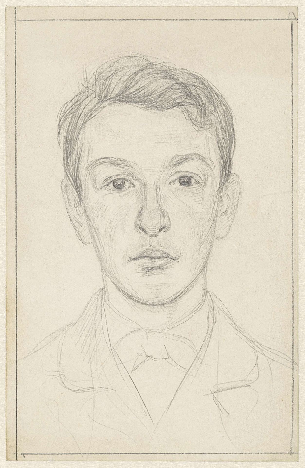 Portret van een jongen by Jan Veth