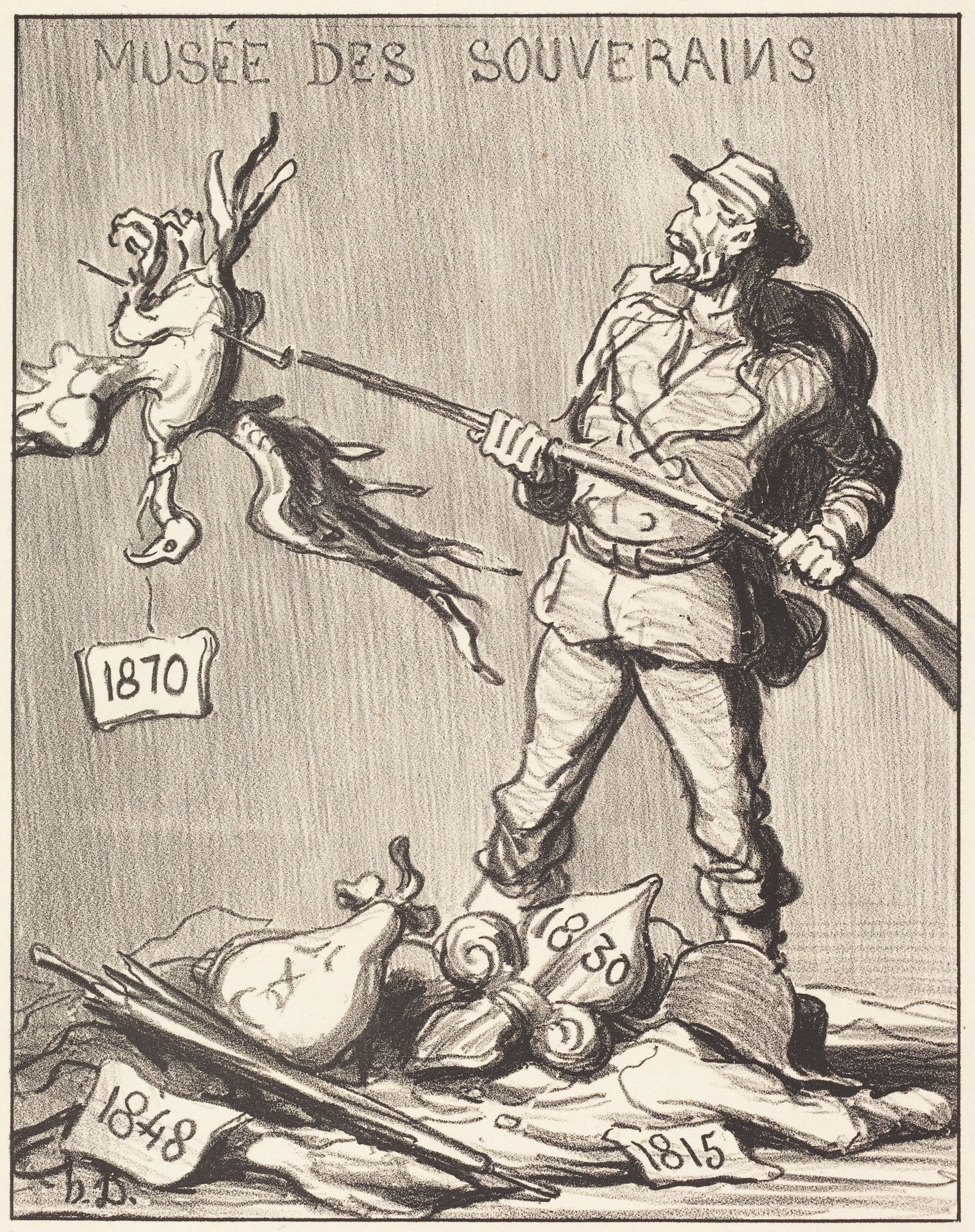 A qui le tour? by Honoré Daumier