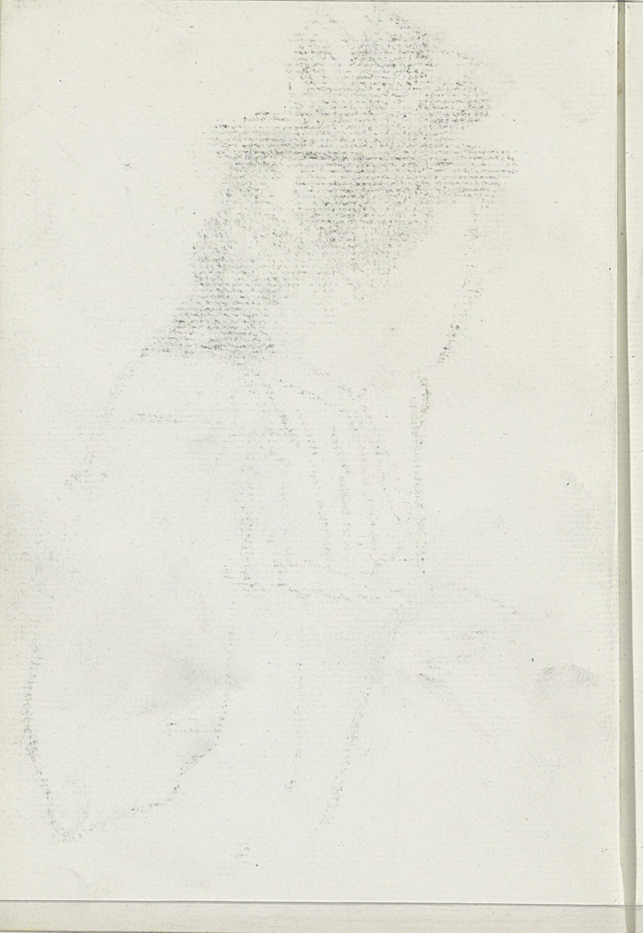 Abklatsch van de krijttekening op pagina 27 by Isaac Israels