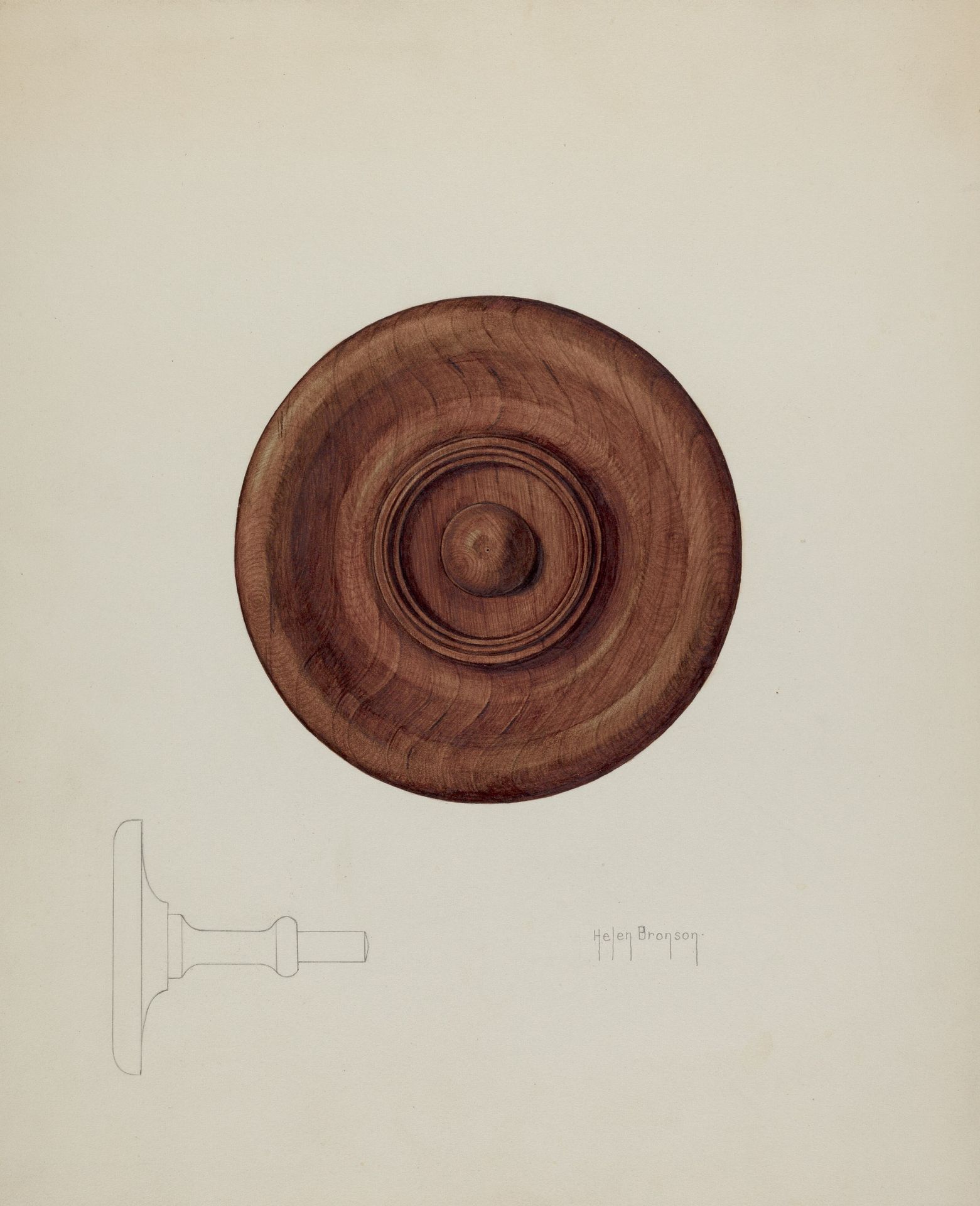 Tie-back by Helen Bronson