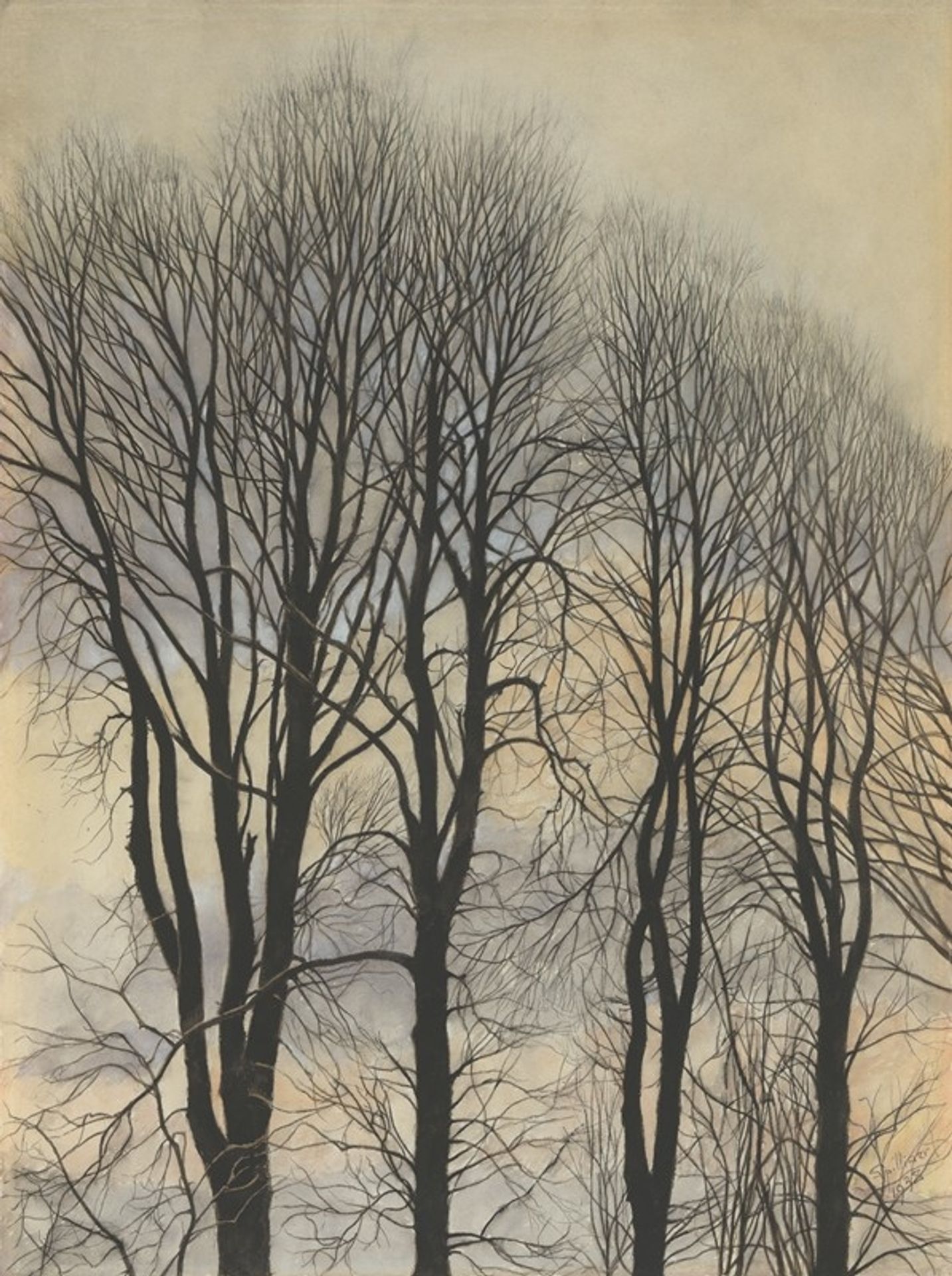 Arbre et Ciel by Léon Spilliaert