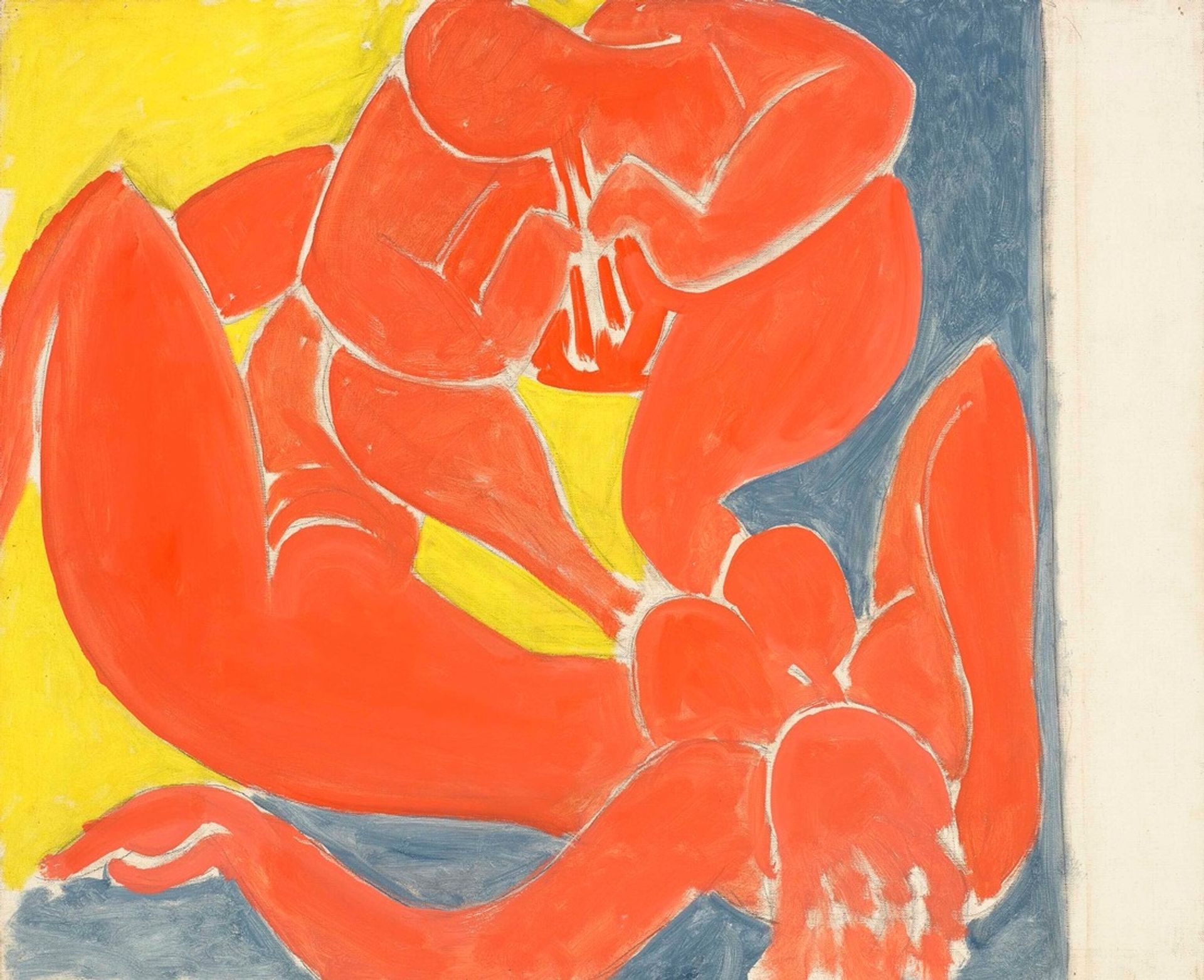 Nymphe et faune rouge by Henri Matisse
