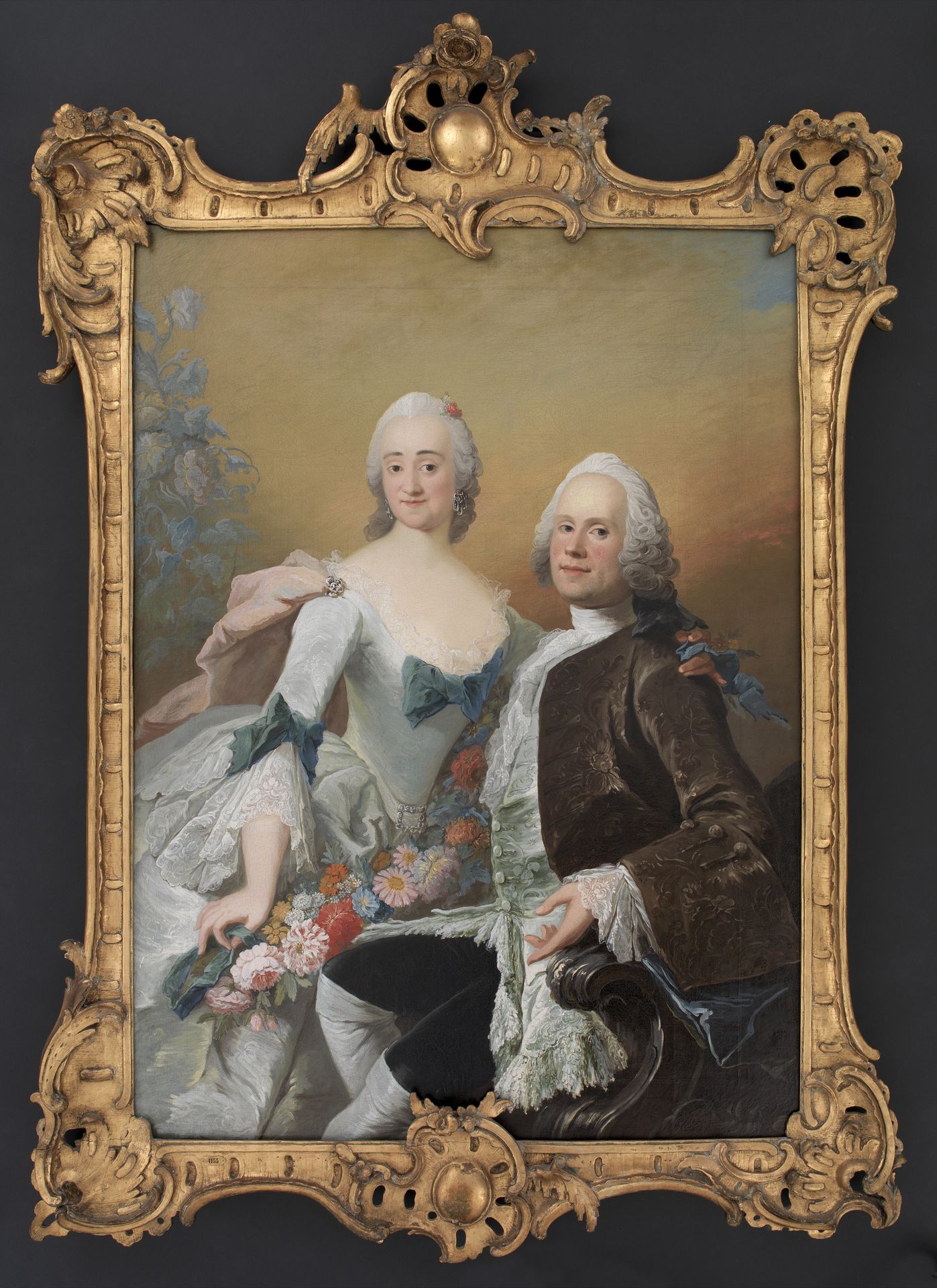The Court Jeweller Christopher Fabritius and his Wife Gundel, née Berntz by Peder Als
