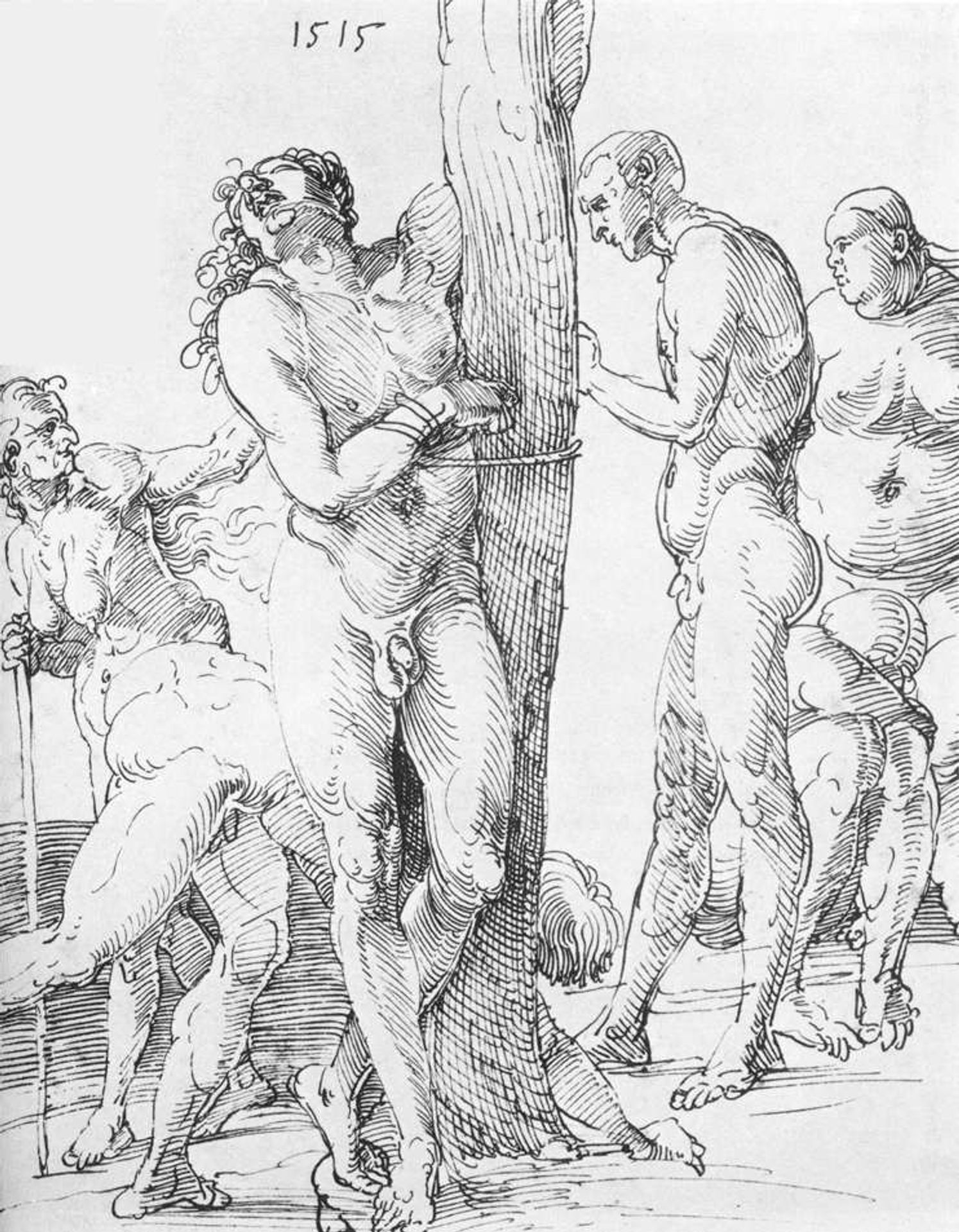 Male and Female Nudes by Albrecht Durer