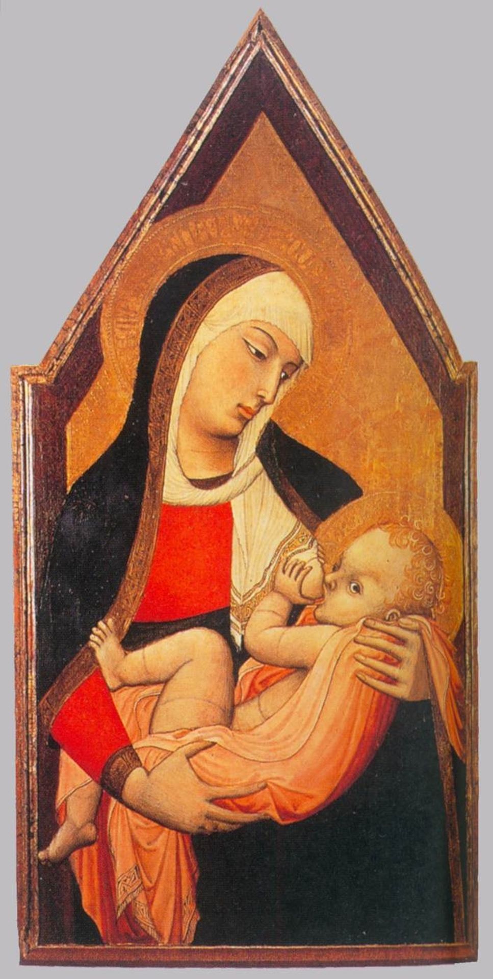 Nursing Madonna by Ambrogio Lorenzetti