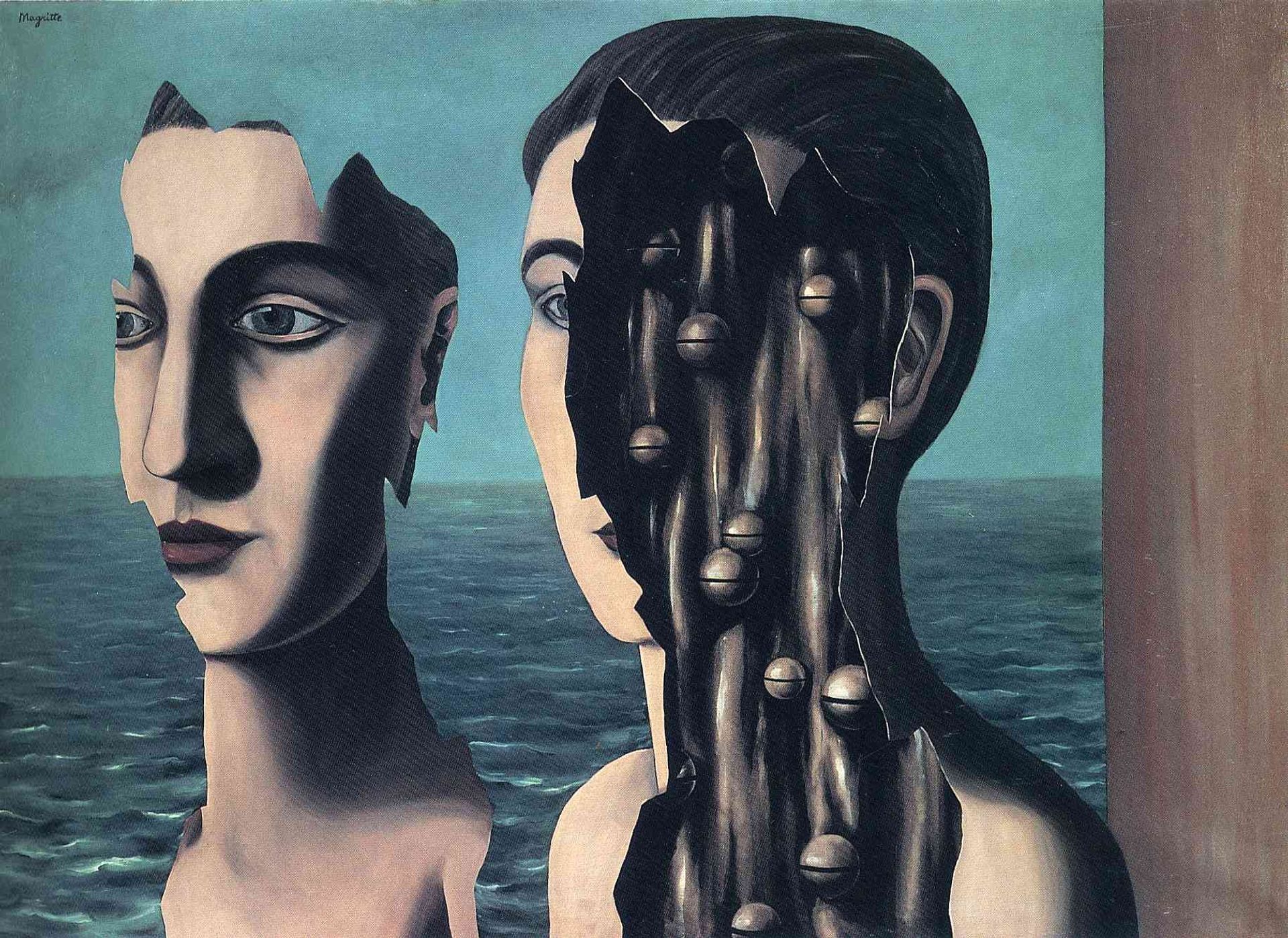 The double secret by René Magritte