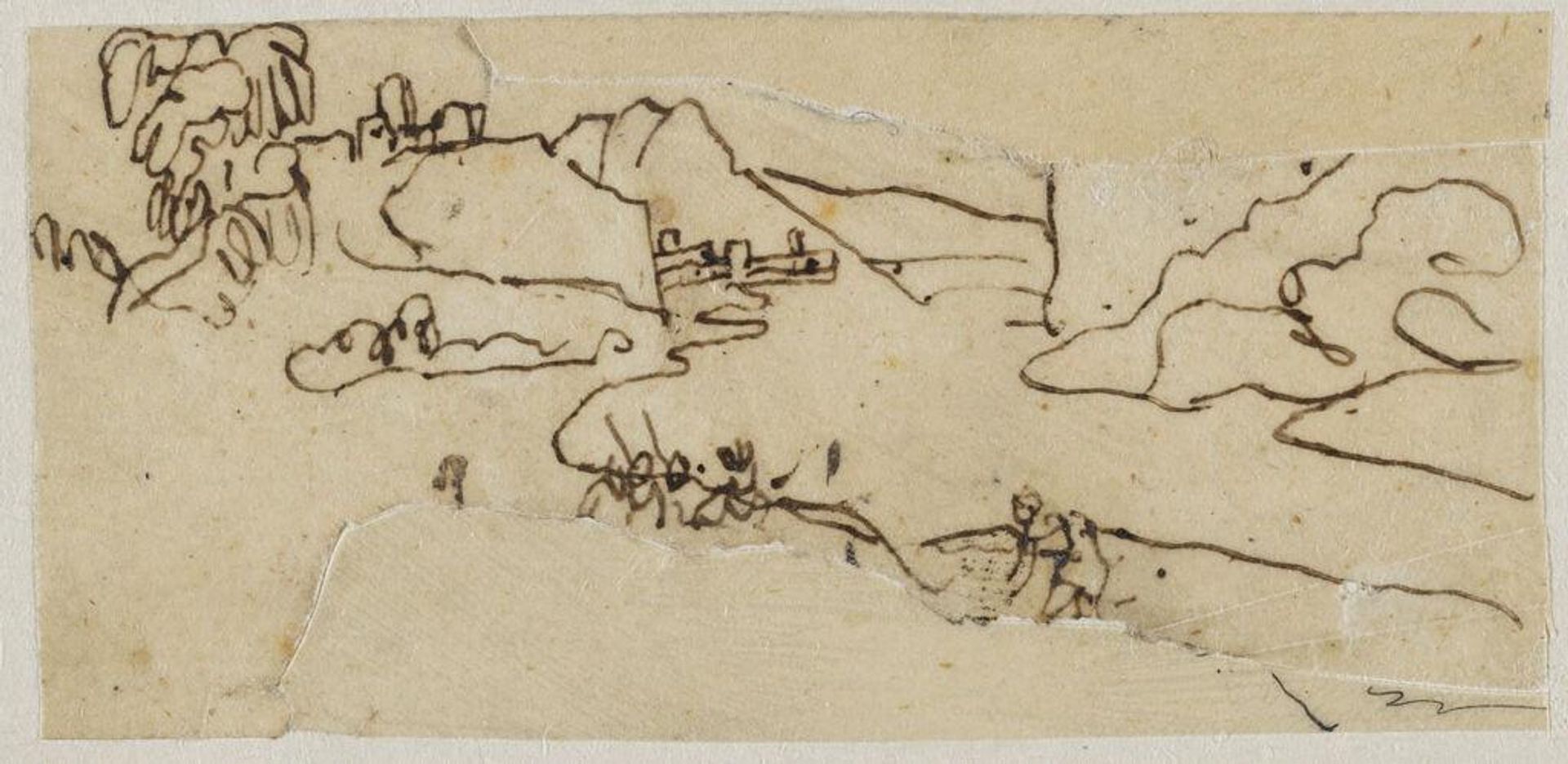Landscape by Rodolphe Bresdin