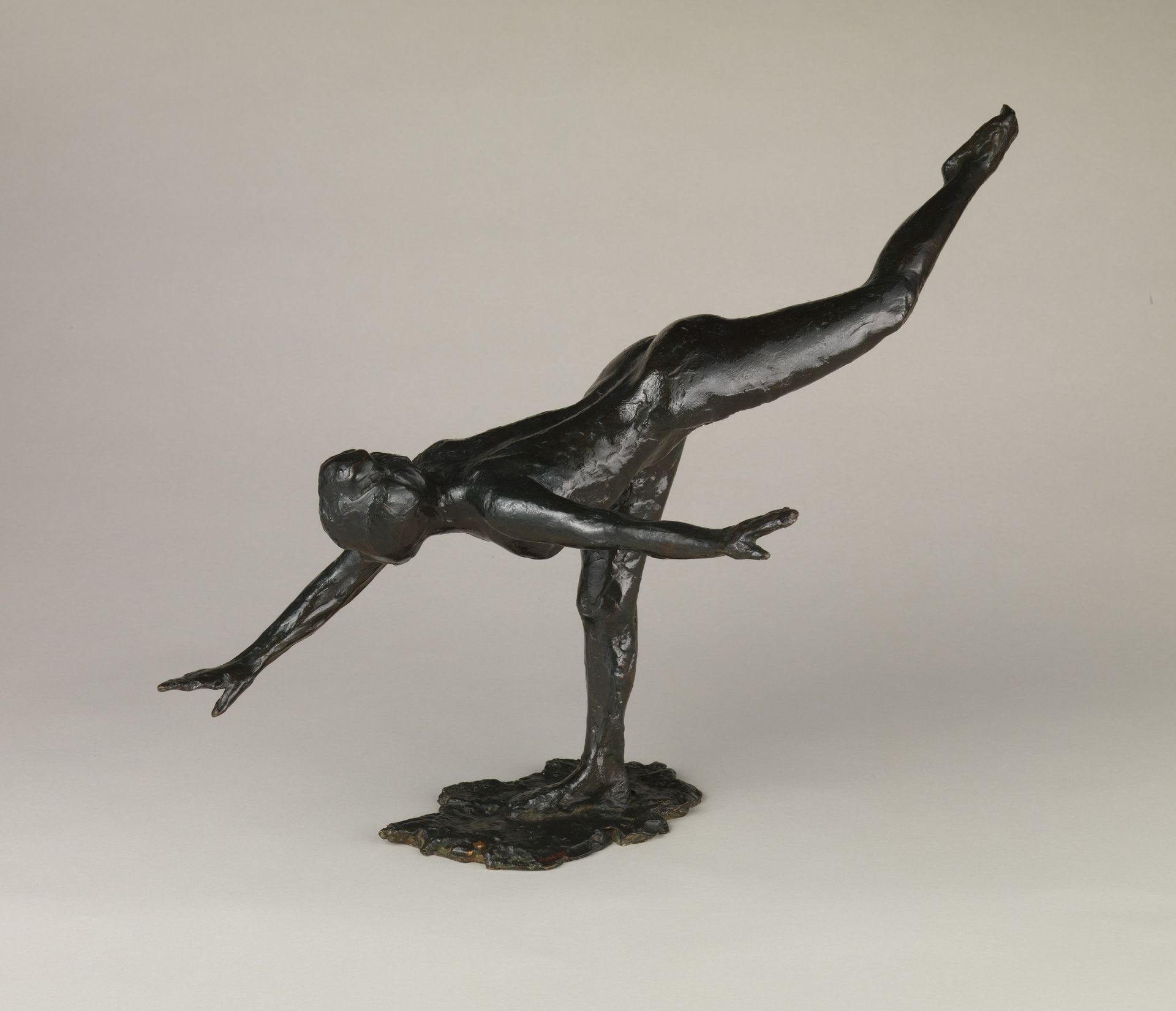 First Arabesque Penchée by Edgar Degas