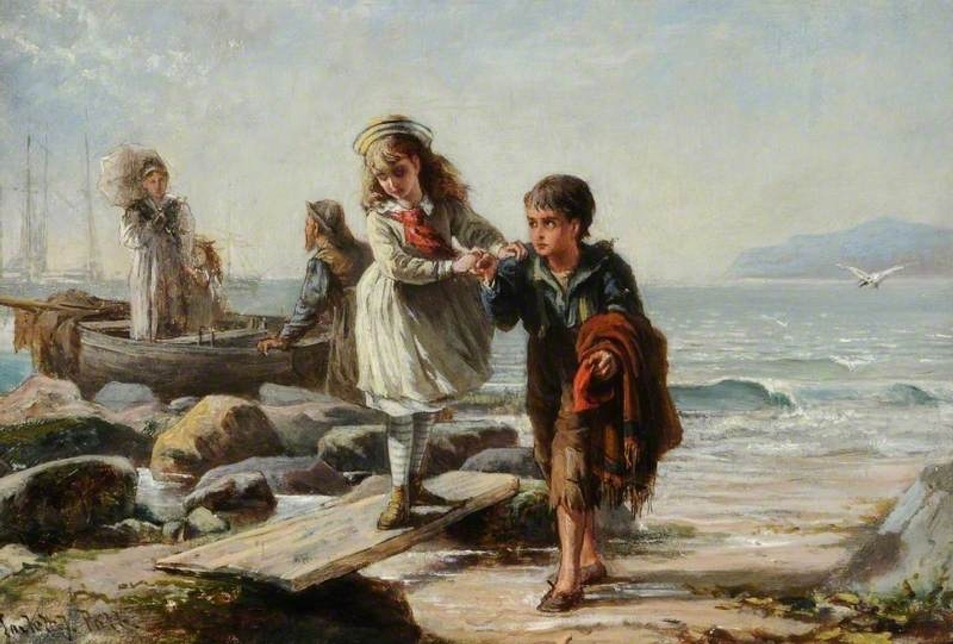 A Morning Sail by Laslett John Pott