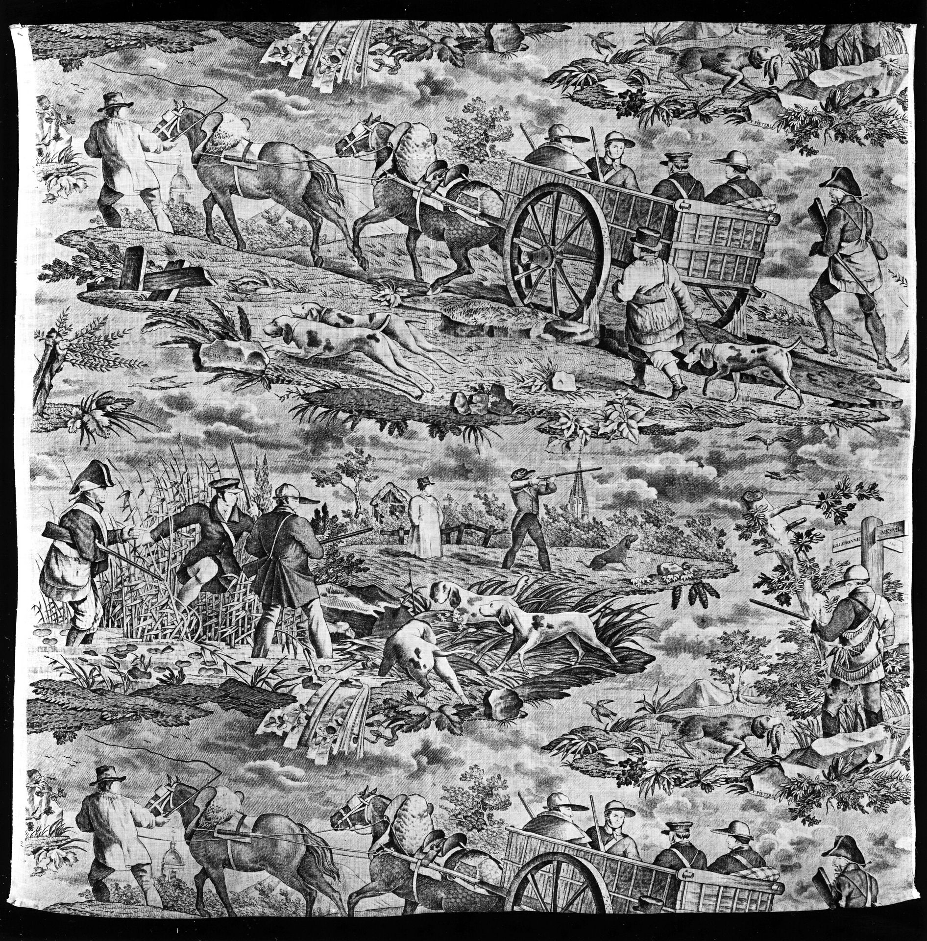La Route de Lillebonne (The Road to Lillebonne) (Furnishing Fashion) by Horace Vernet