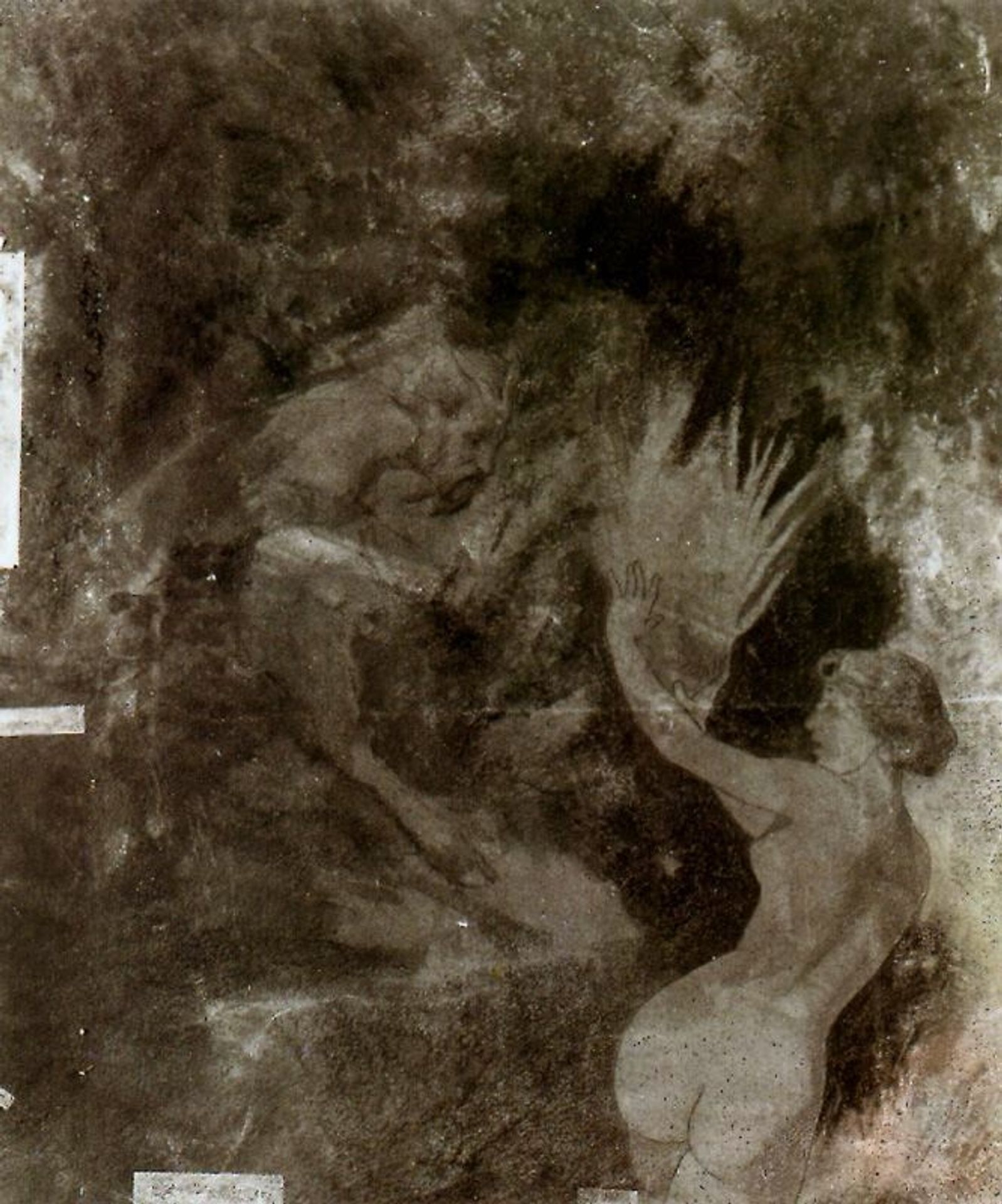 Pan chasing a Nymph by Arnold Böcklin