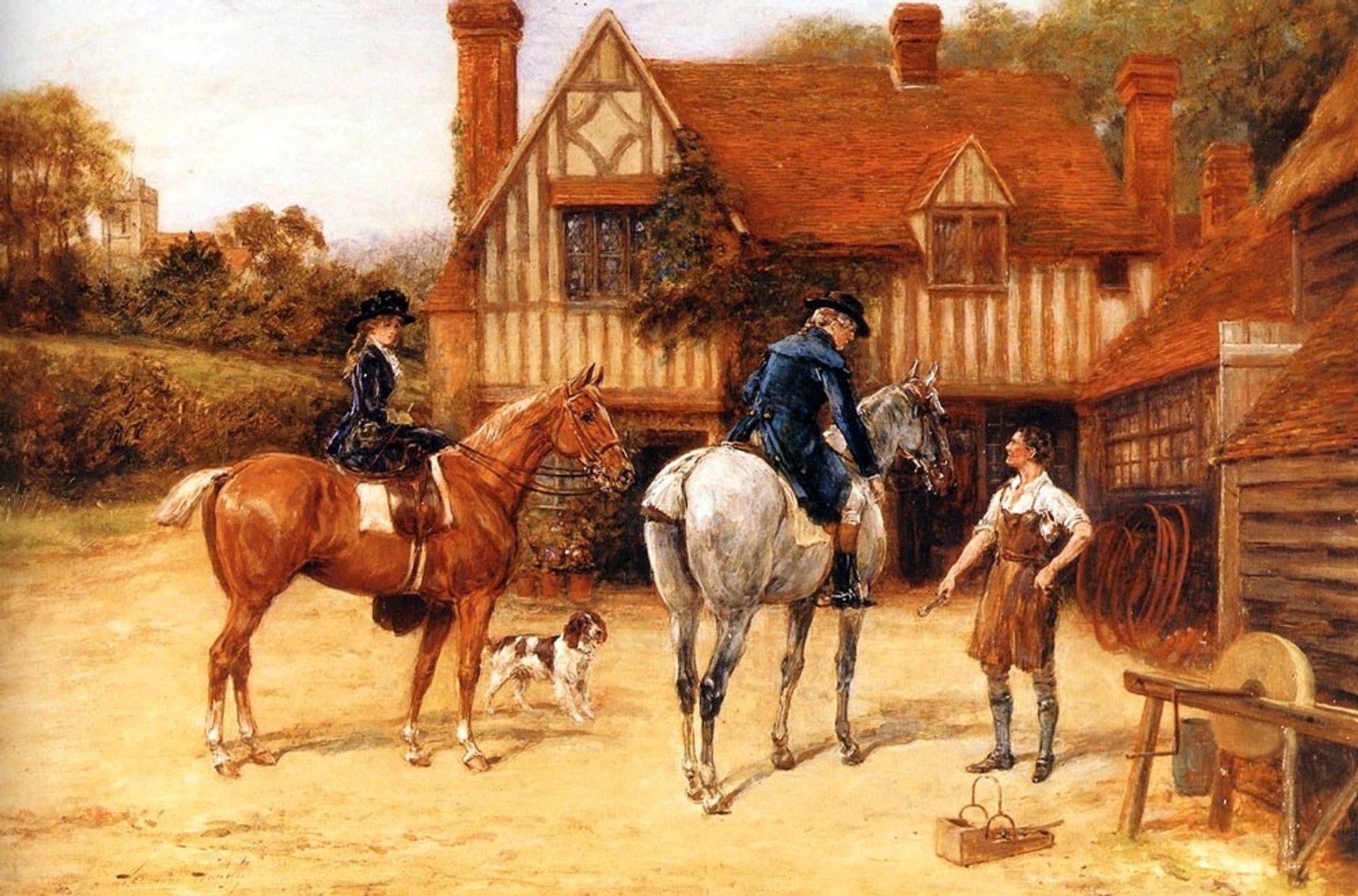 The Loose Shoe by Heywood Hardy