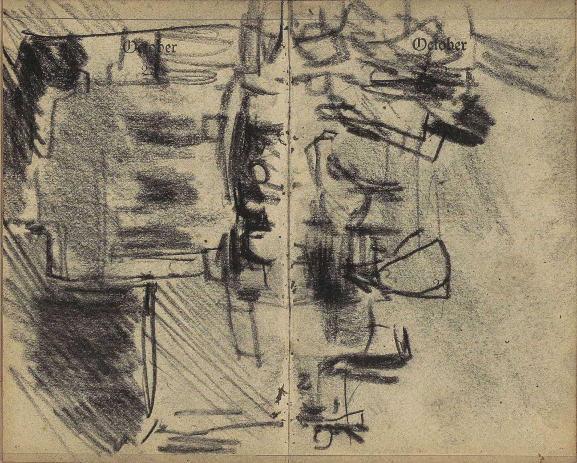 Gezicht op de Dam te Amsterdam met de Beurs van Zocher by George Hendrik Breitner