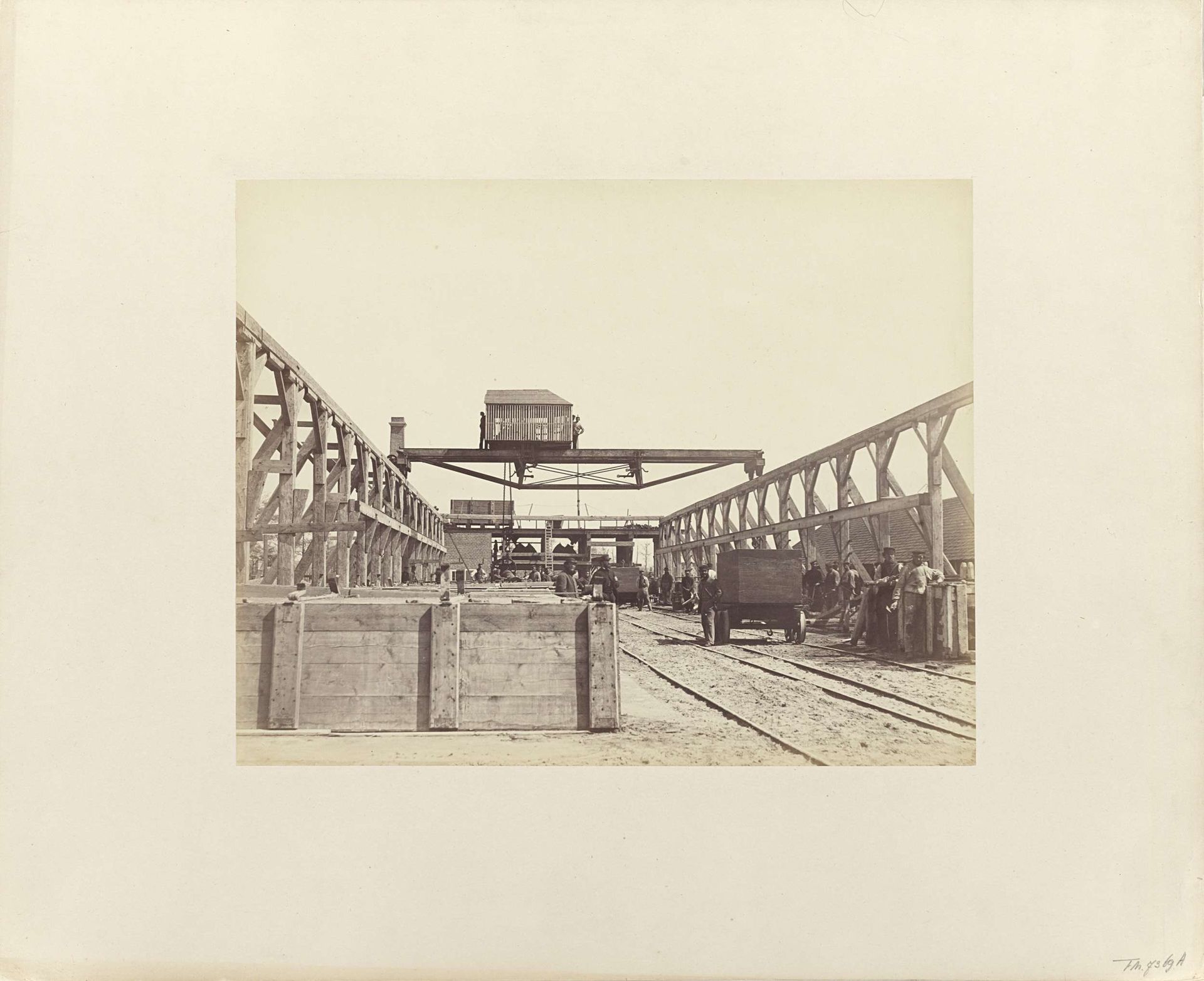 Aanleg Noordzeekanaal, 1866 by Rudolph Guicherit
