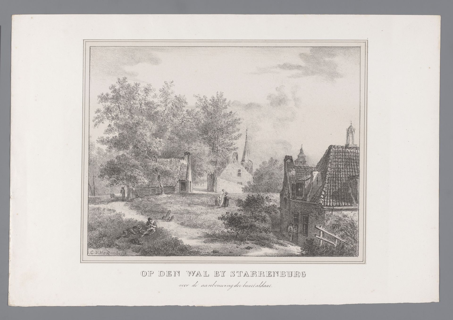 Bolwerk Starrenburg in Utrecht by Cornelis van Hardenbergh