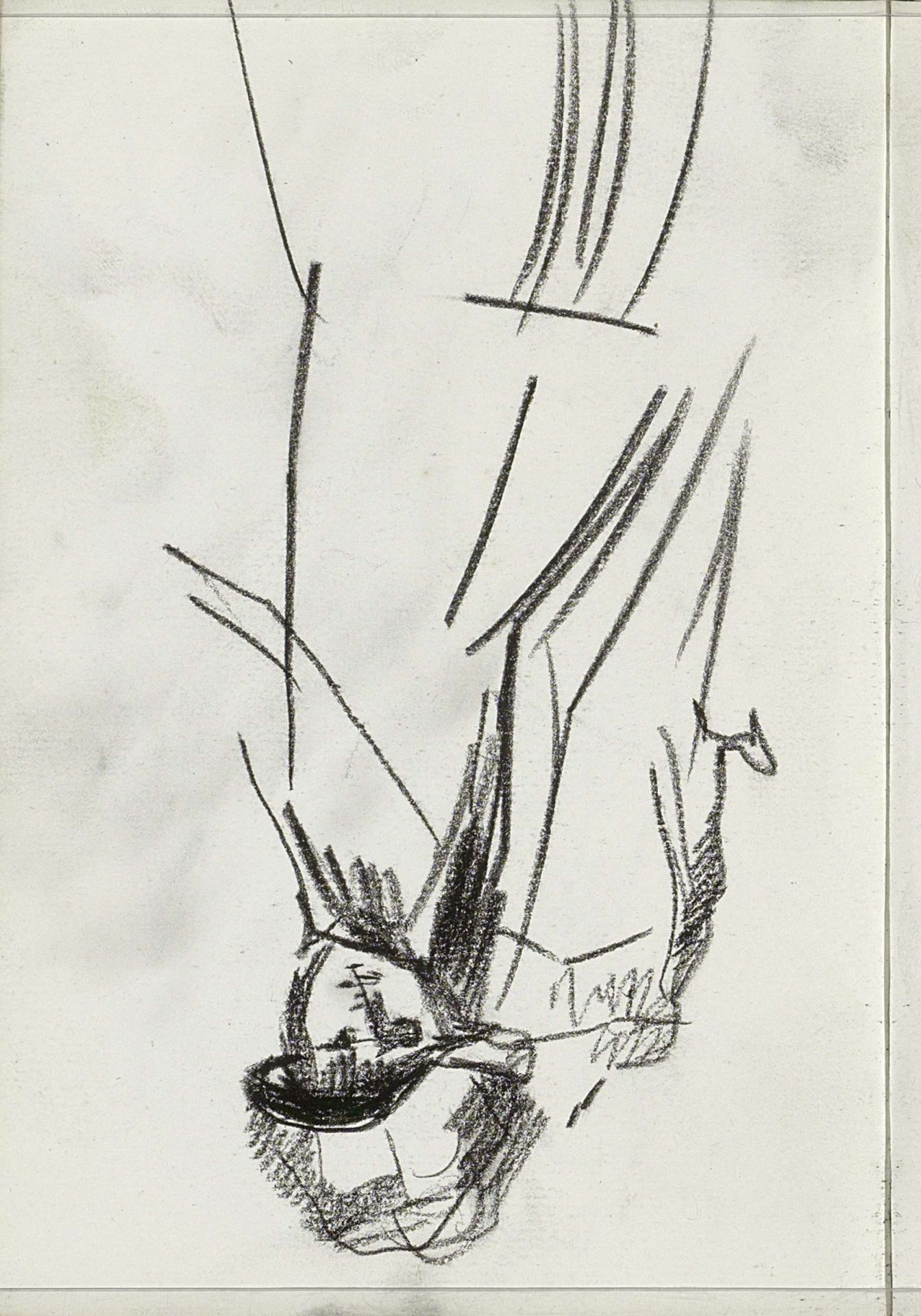 Jonge vrouw, over haar schouder kijkend by Isaac Israels