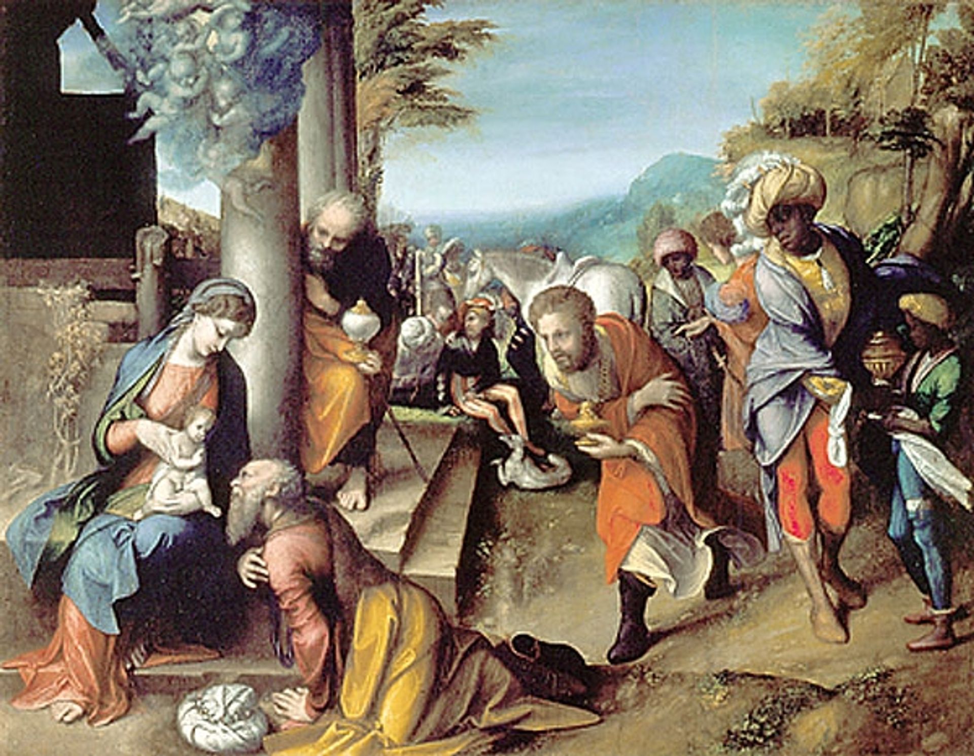Adoration of the Magi by Correggio