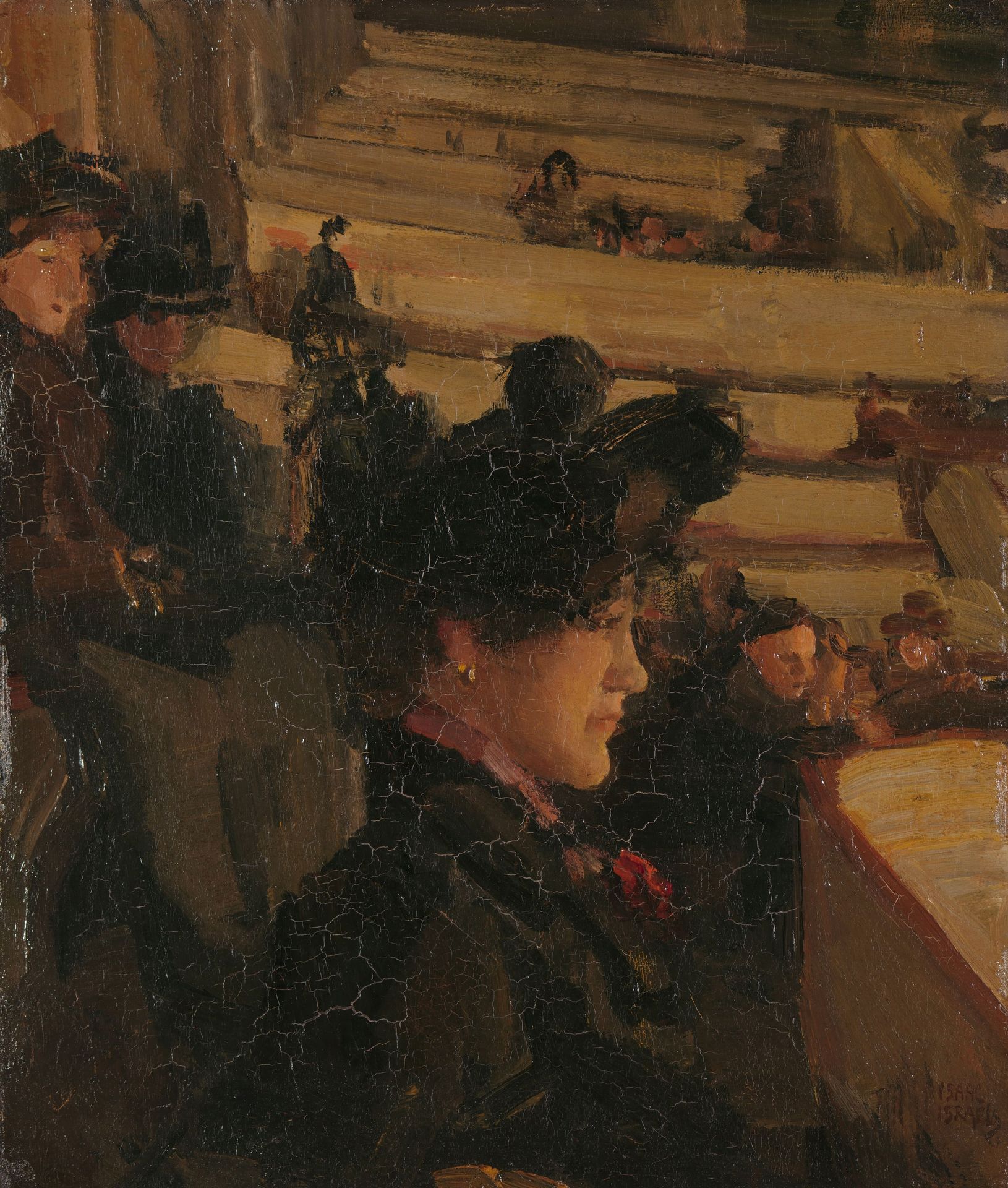 In the theatre by Isaac Israels