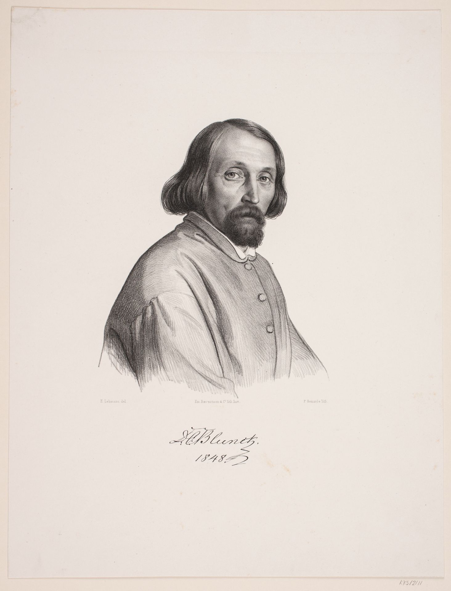 Ditlev Conrad Blunck by Peter Gemzøe