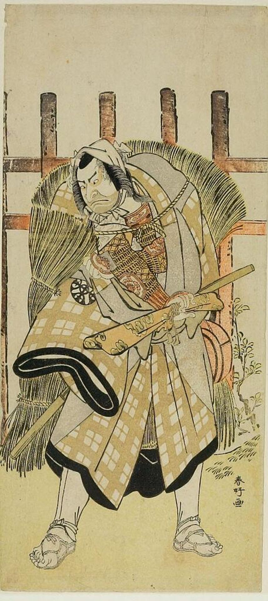 Actor Nakamura DenkÅ«rÅ 2nd AS KAGEKIYO by Katsukawa ShunkÅ