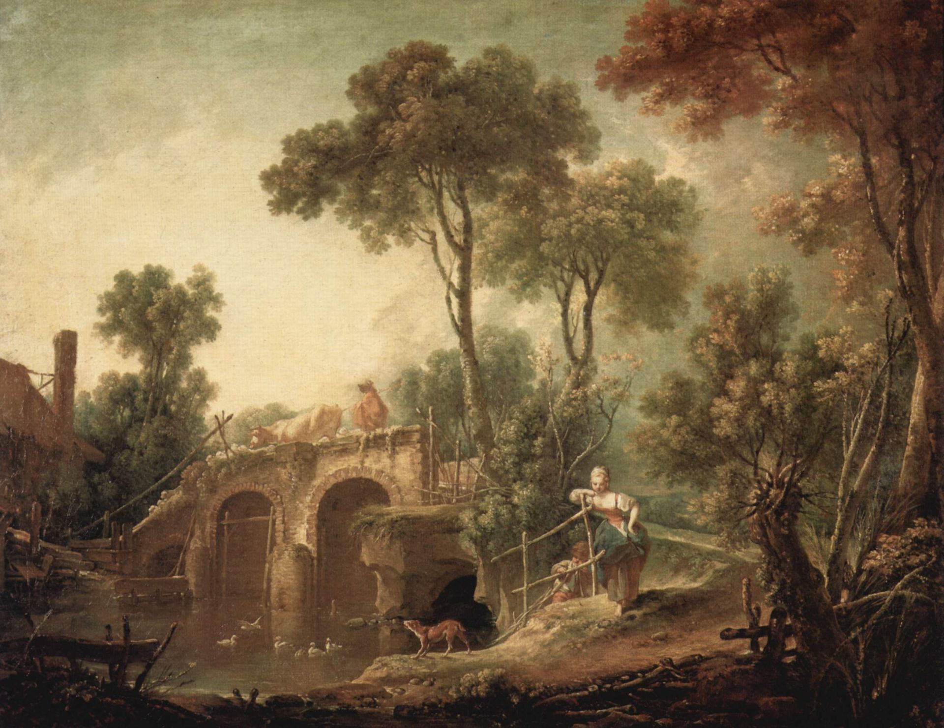 The Bridge by Francois Boucher