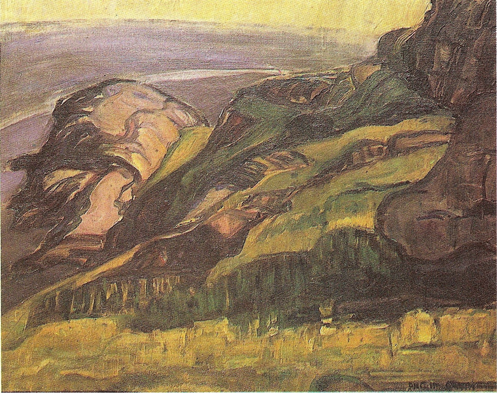 Rochedos (Monhegan Island) by Anita Malfatti