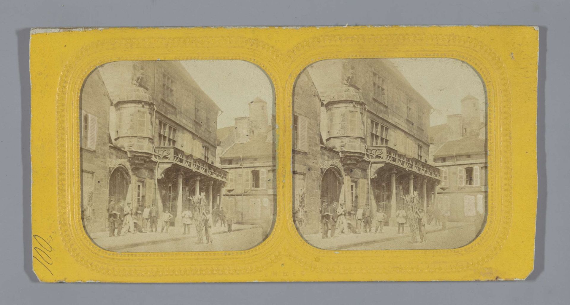 Huis van kardinaal Jouffroy in Luxeuil-les-Bains by Jules Marinier