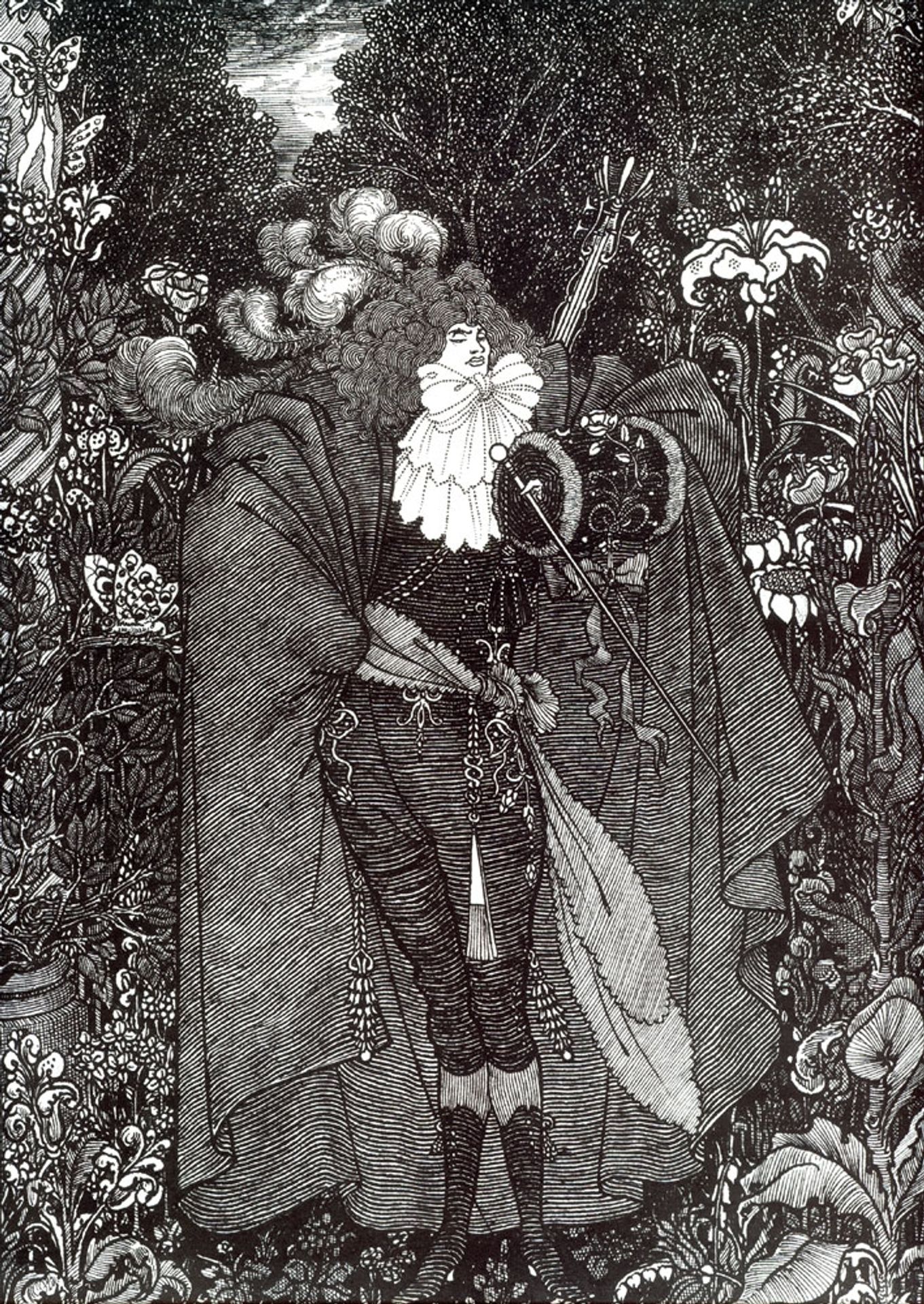 A Nightpiece by Aubrey Vincent Beardsley