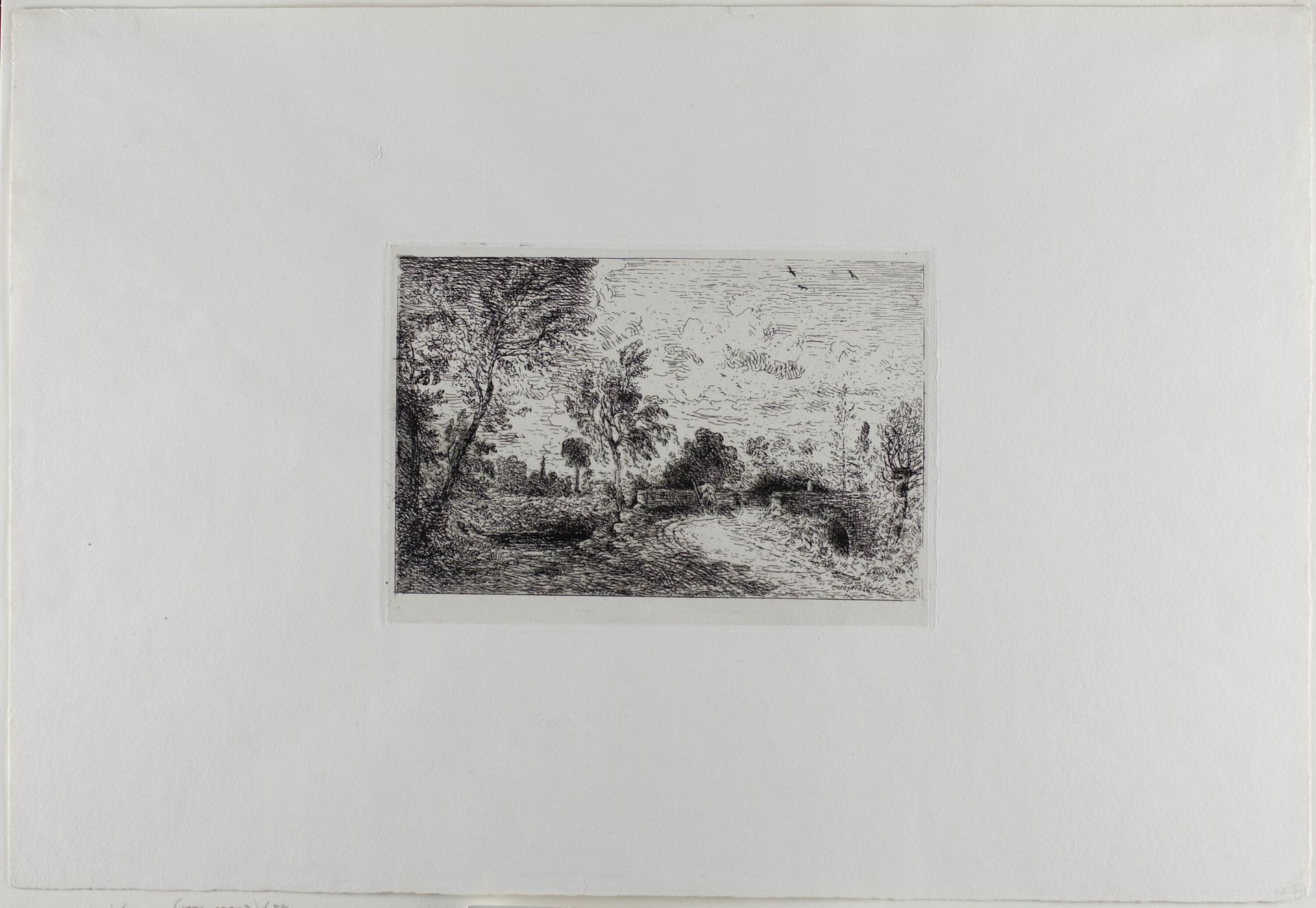 An Old Bridge at Salisbury by John Constable