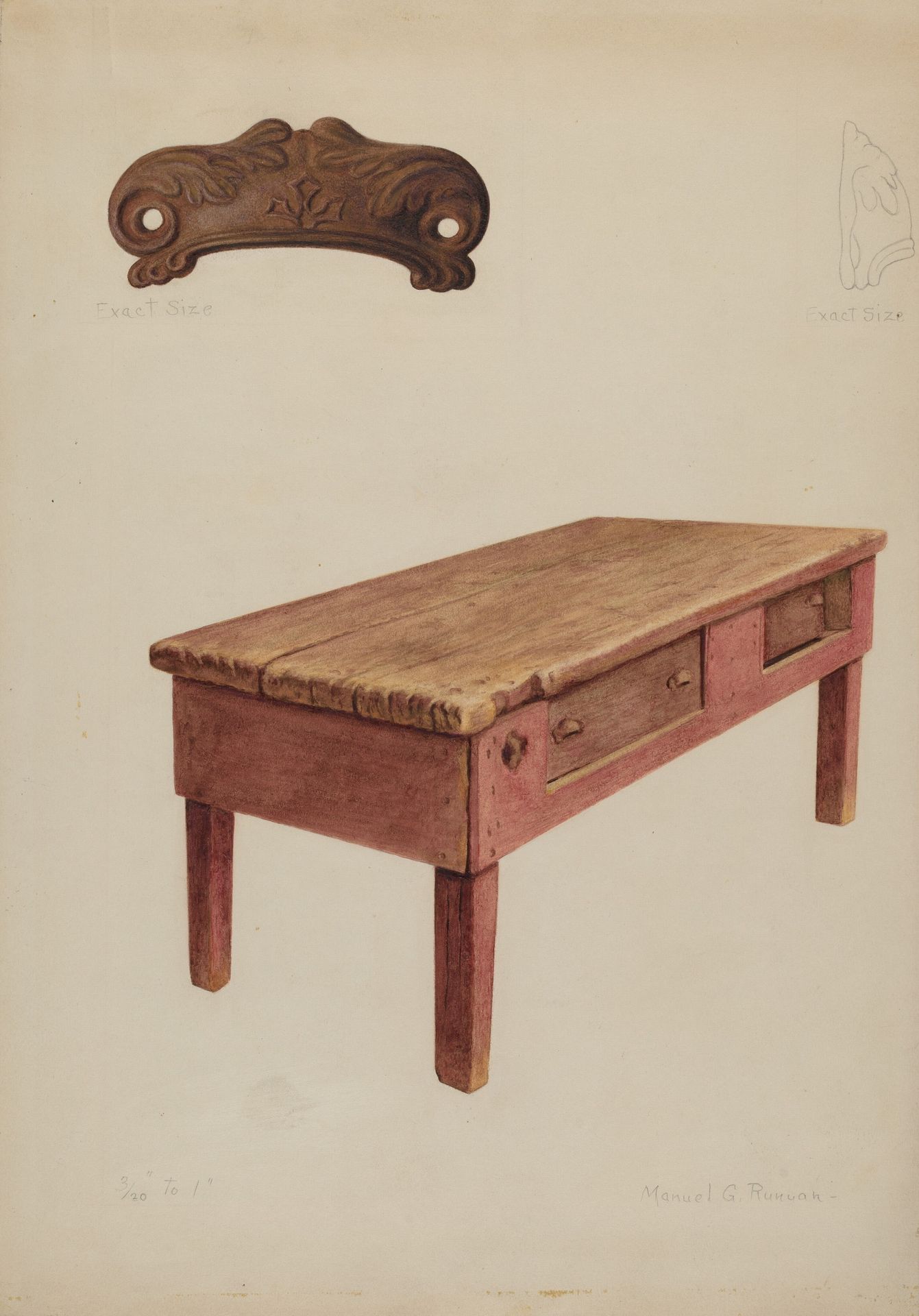 Tailor's Bench by Manuel G. Runyan