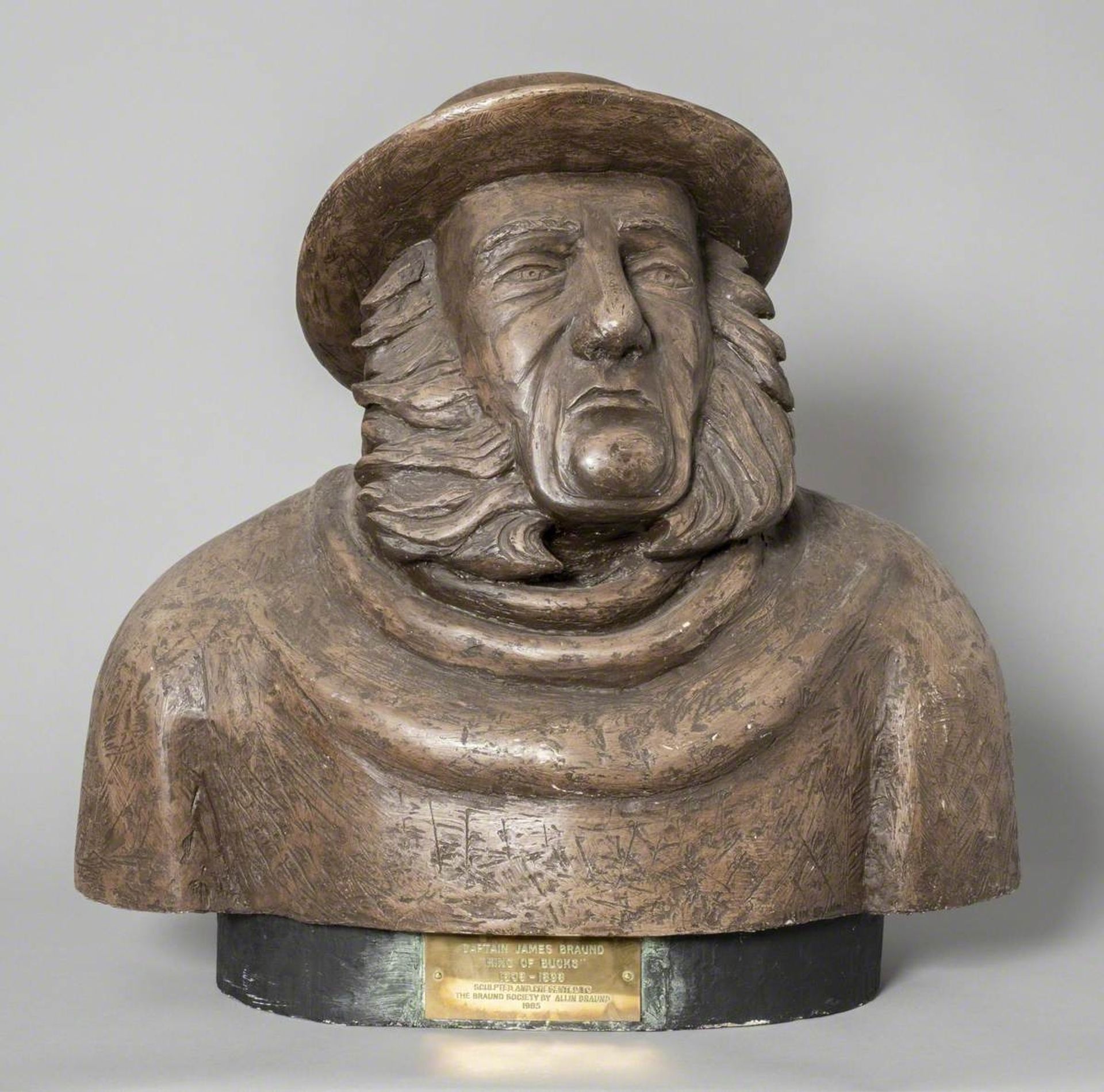 Captain James Braund (1808–1898) by Allin Braund