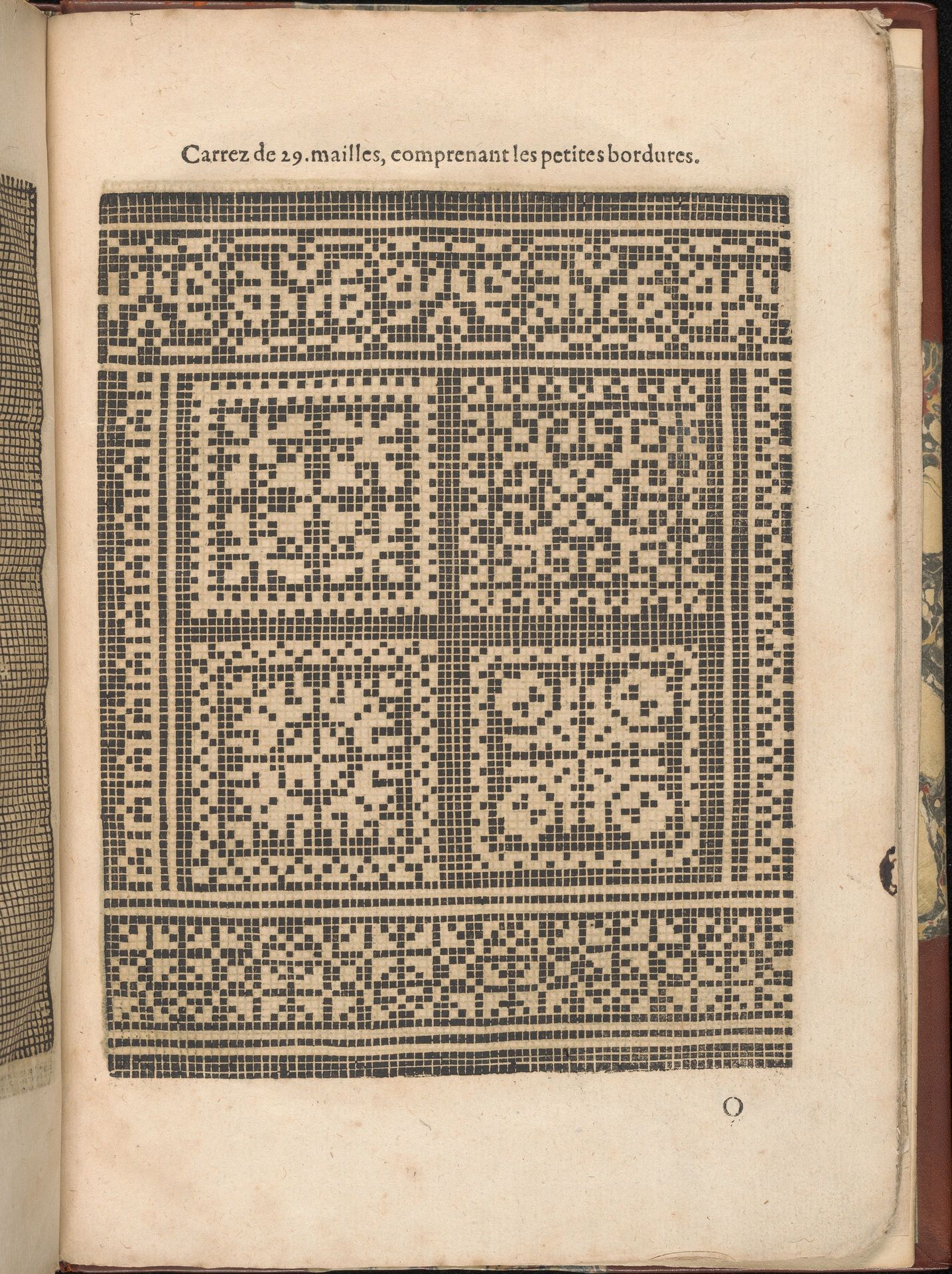 Les Secondes Oeuvres, et Subtiles Inventions De Lingerie du Seigneur Federic de Vinciolo Venitien, page 53 (recto) by Federico de Vinciolo