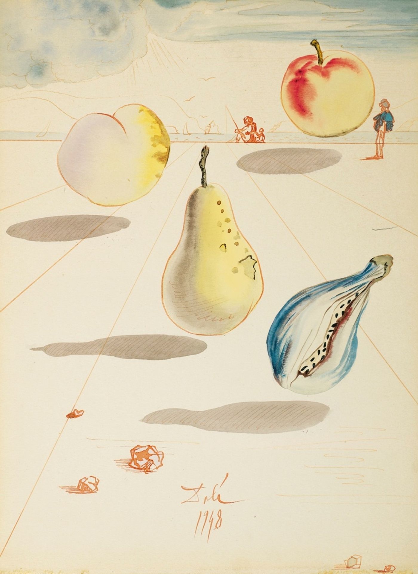 Fruits by Salvador Dalí